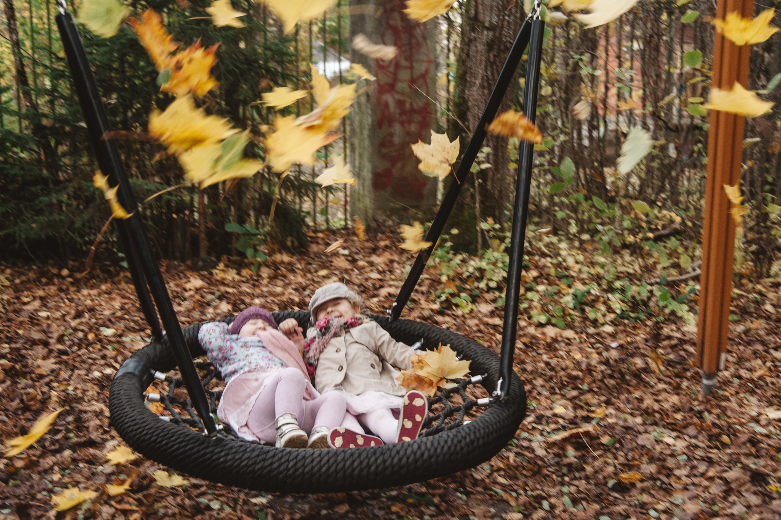Осенняя семейная фотосессия в Звенигороде. Семейный фотограф в Москве Елена Снегирева