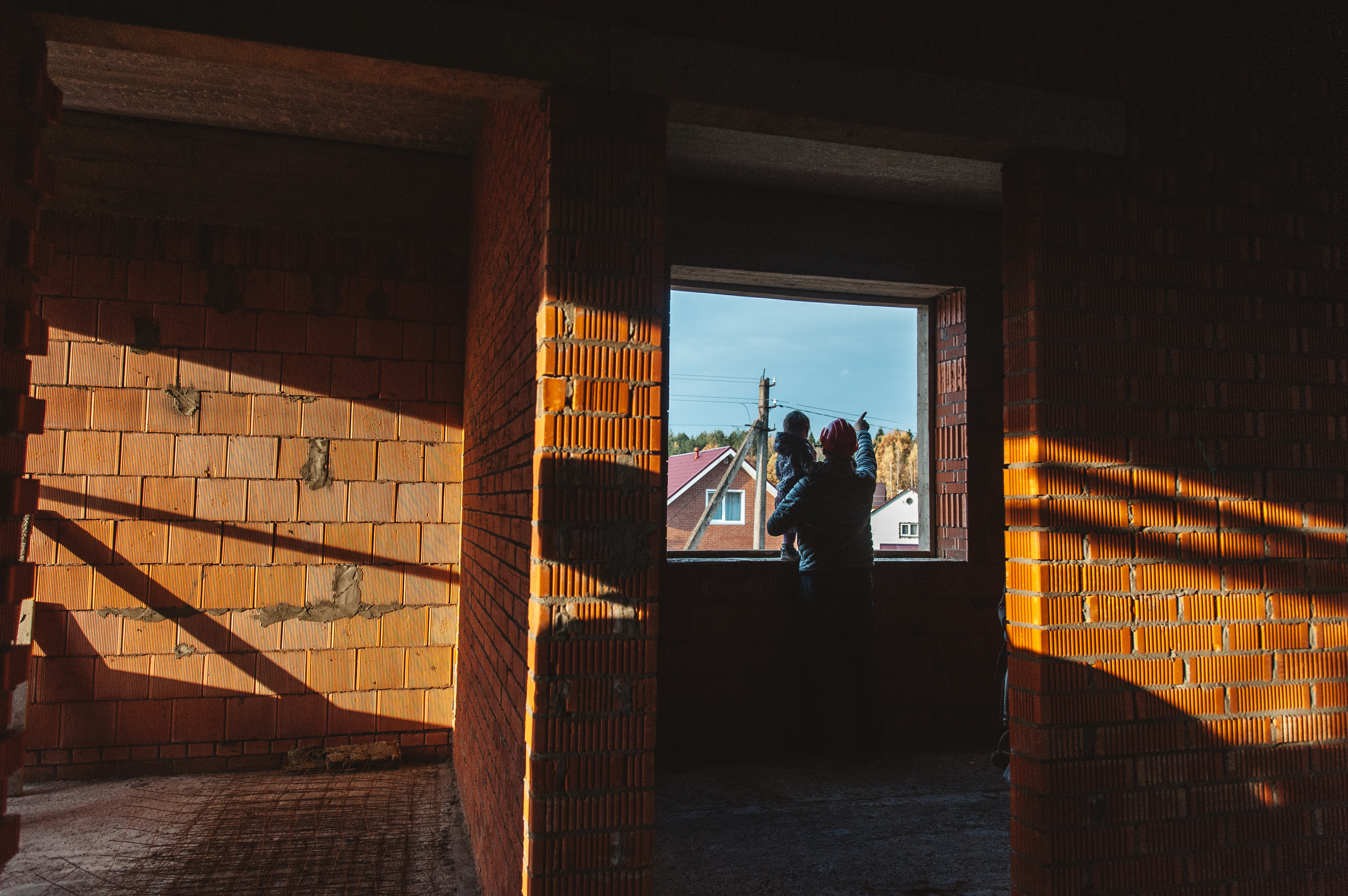 Осенняя семейная фотосессия в Звенигороде. Семейный фотограф в Москве Елена Снегирева