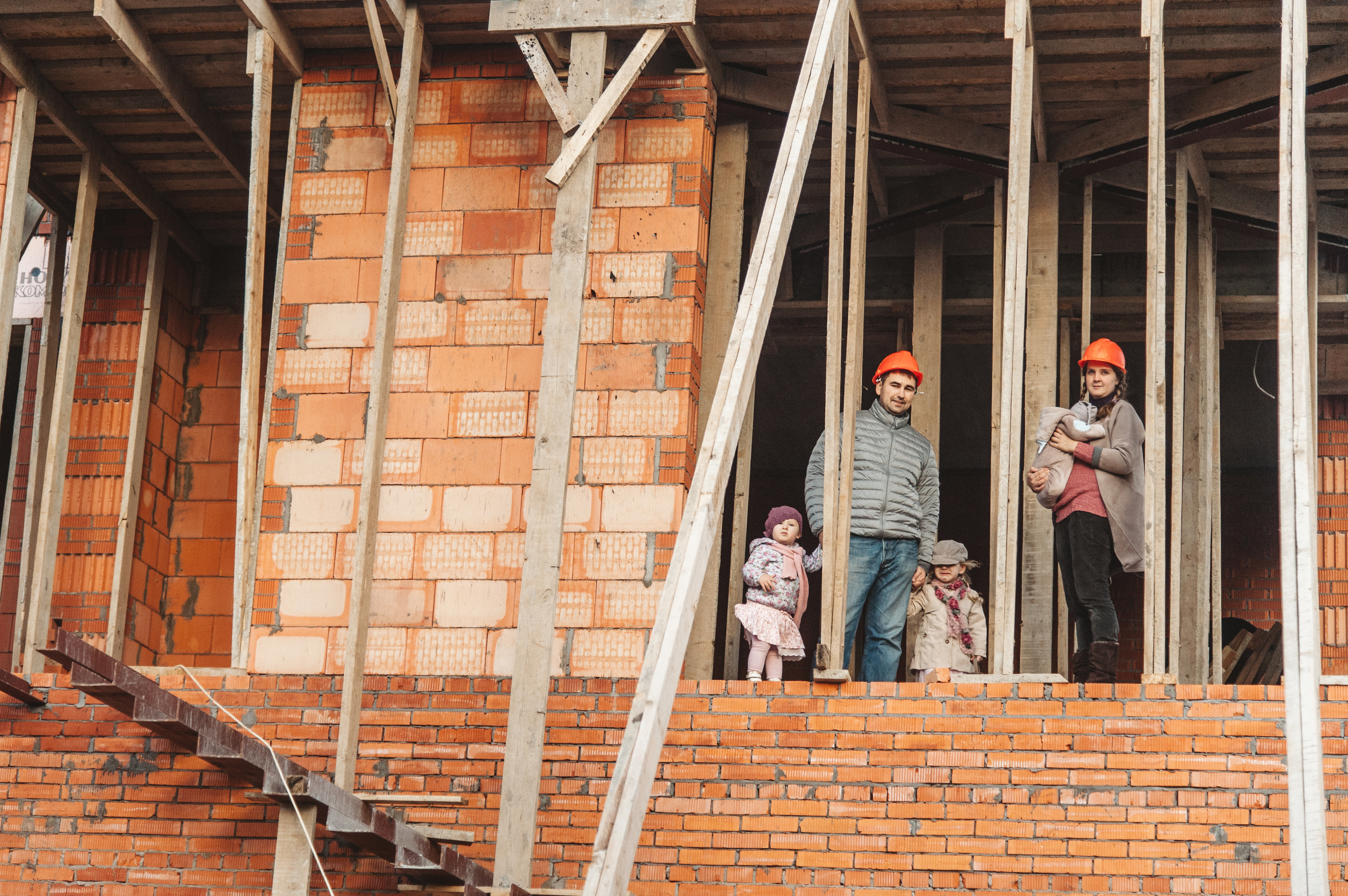 Осенняя семейная фотосессия в Звенигороде. Семейный фотограф в Москве Елена Снегирева