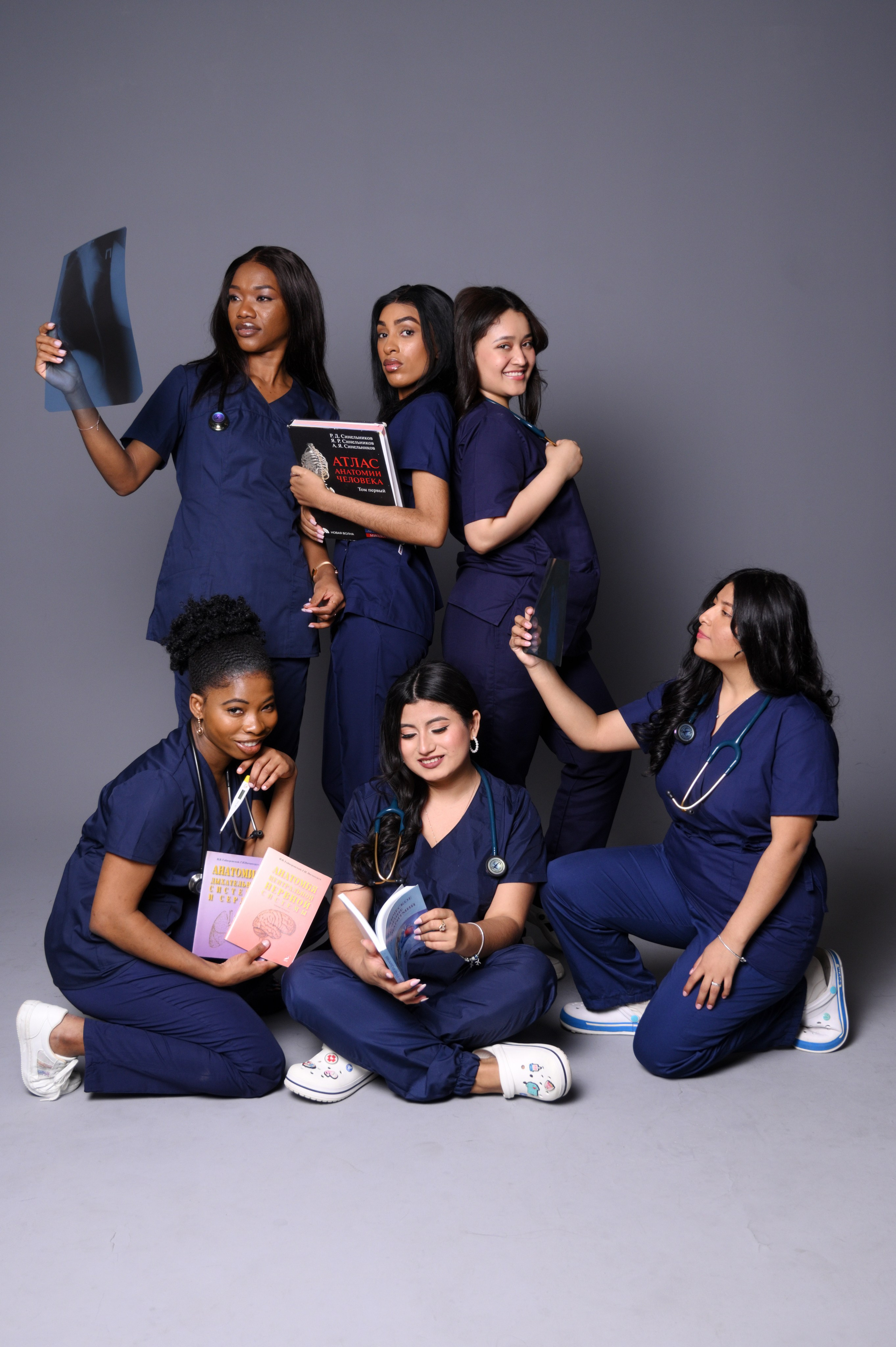 Фотосъёмка медиков в студии. Фотограф в Москве Илья Михайлов