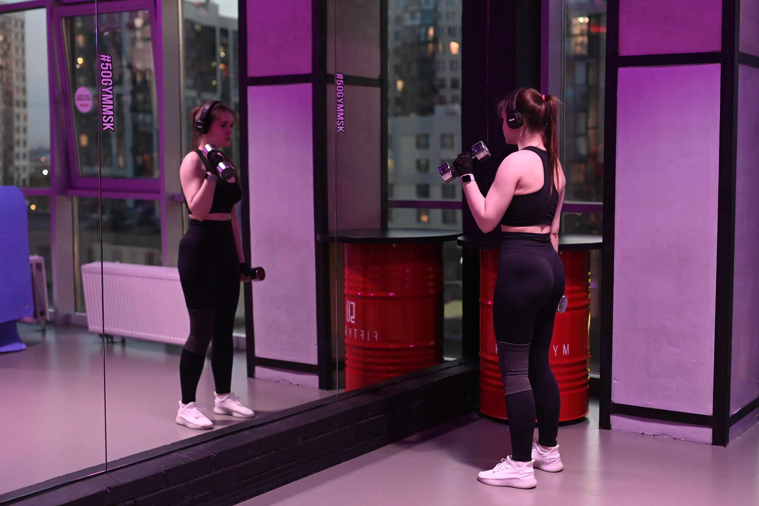 День Рождения фитнесс-клуба 50GYM в Коммунарке. Свадебный и семейный фотограф в Москве Ирина Гончарова