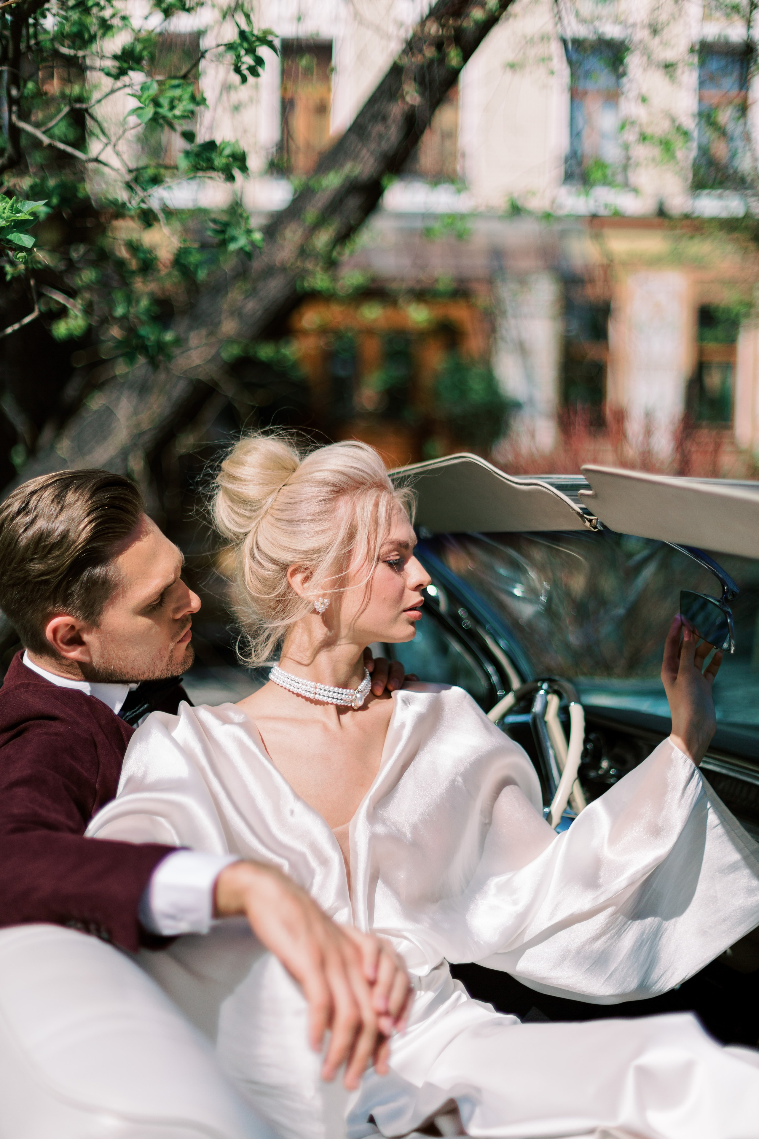 Свадебная фотосессия в Москве, отель Hotel Russo-Balt