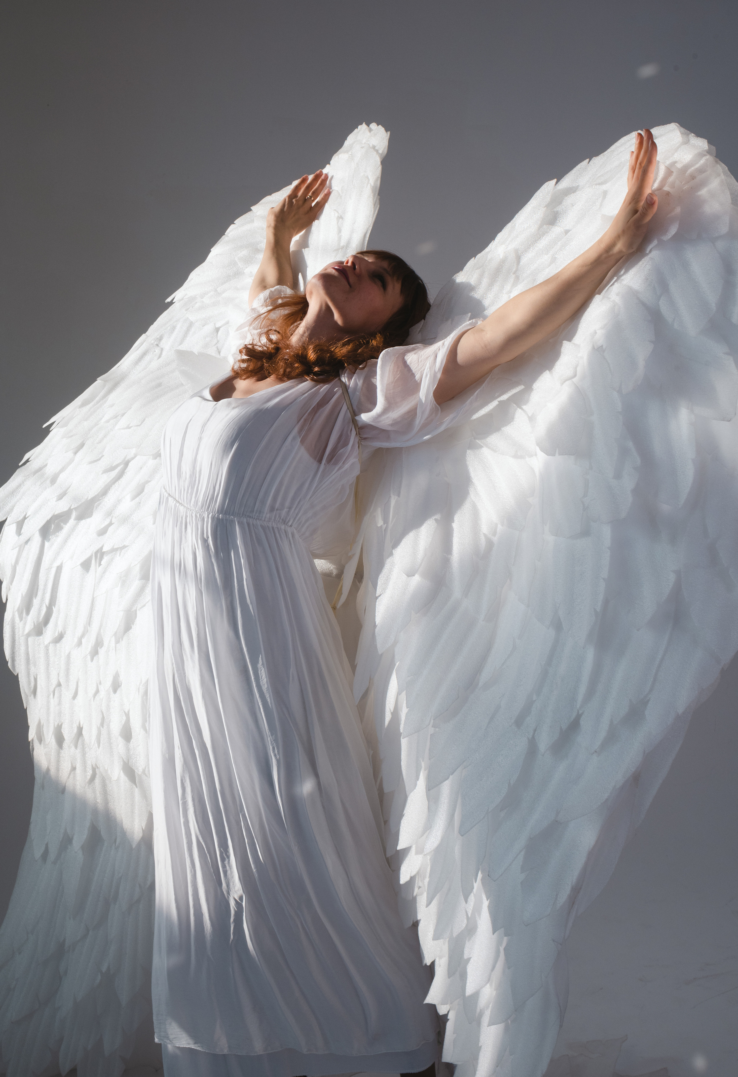 Фотосессия в Москве в образе ангела