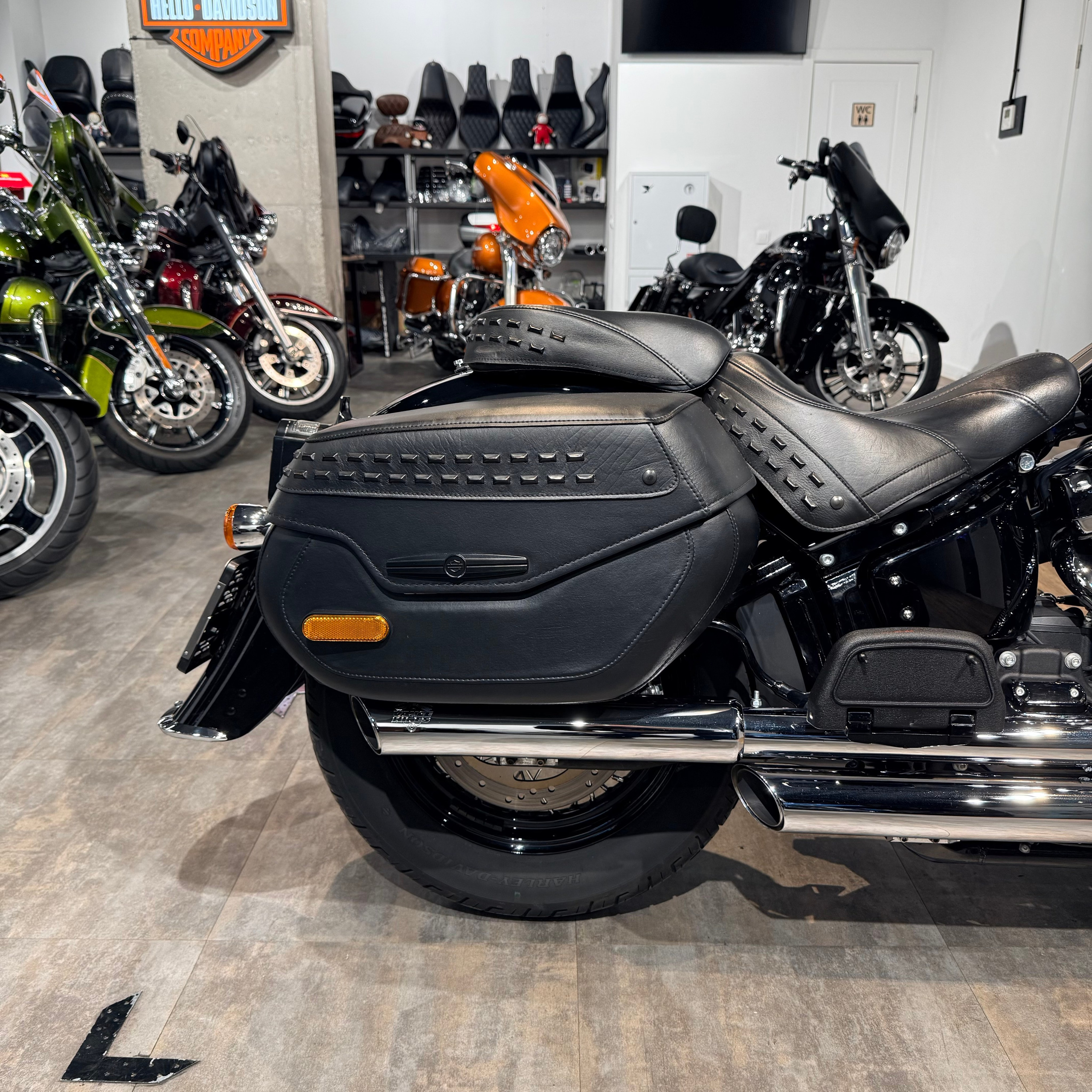 2018 Heritage 107 Black Bagger (VIN *5HD*4774). Hello Davidson, Москва. Только хорошие мотоциклы…