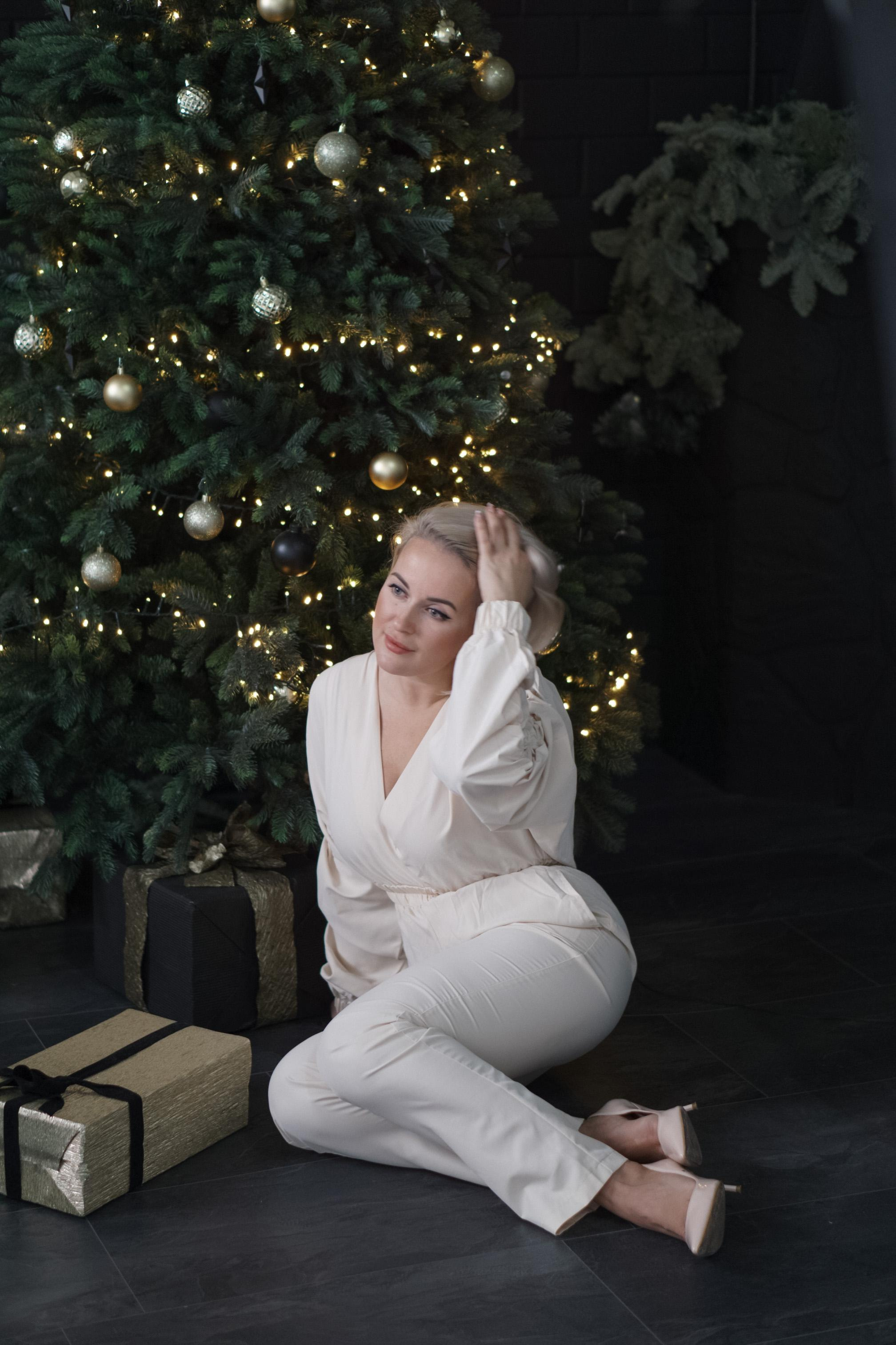 Новогодняя фотосессия, Виктория. Фотограф в Минске Света Григорьева
