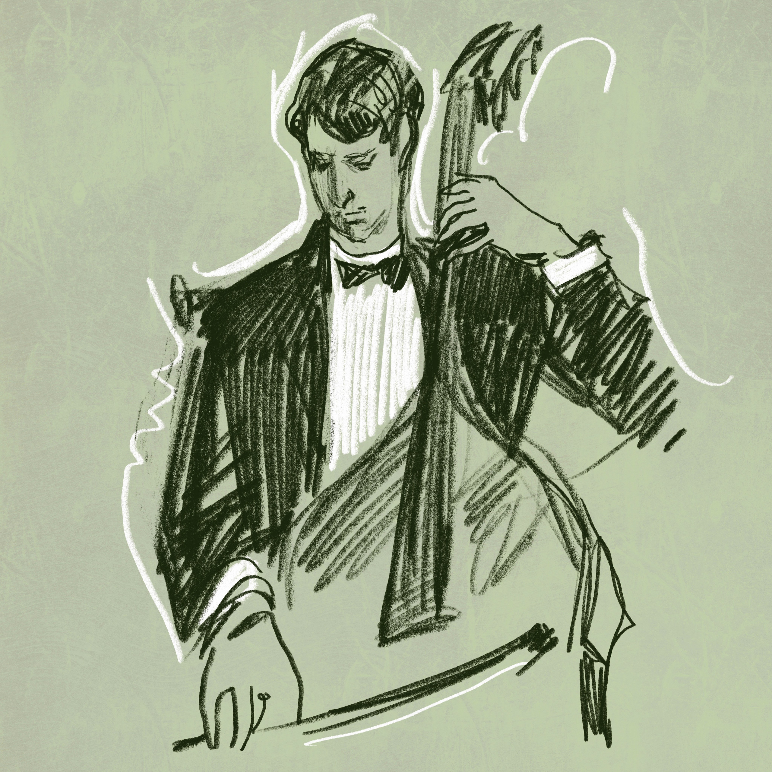 ОКОЛО МУЗЫКИ. Artist Anna Khopta. Oil and Acrylic Paintings. Moscow