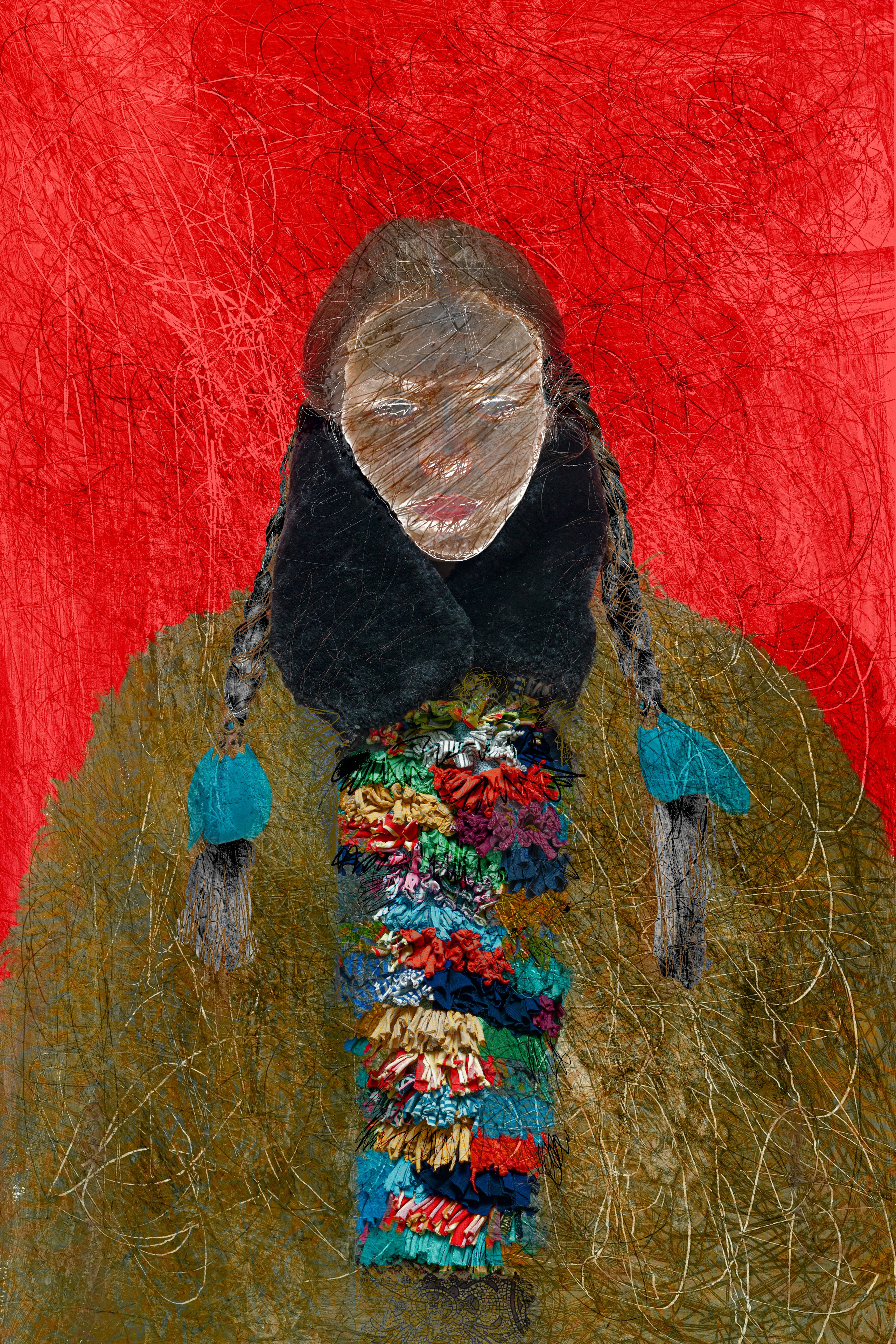 Серия работ «Адаптация заимствования». Арт-фотограф Виктория Забродина