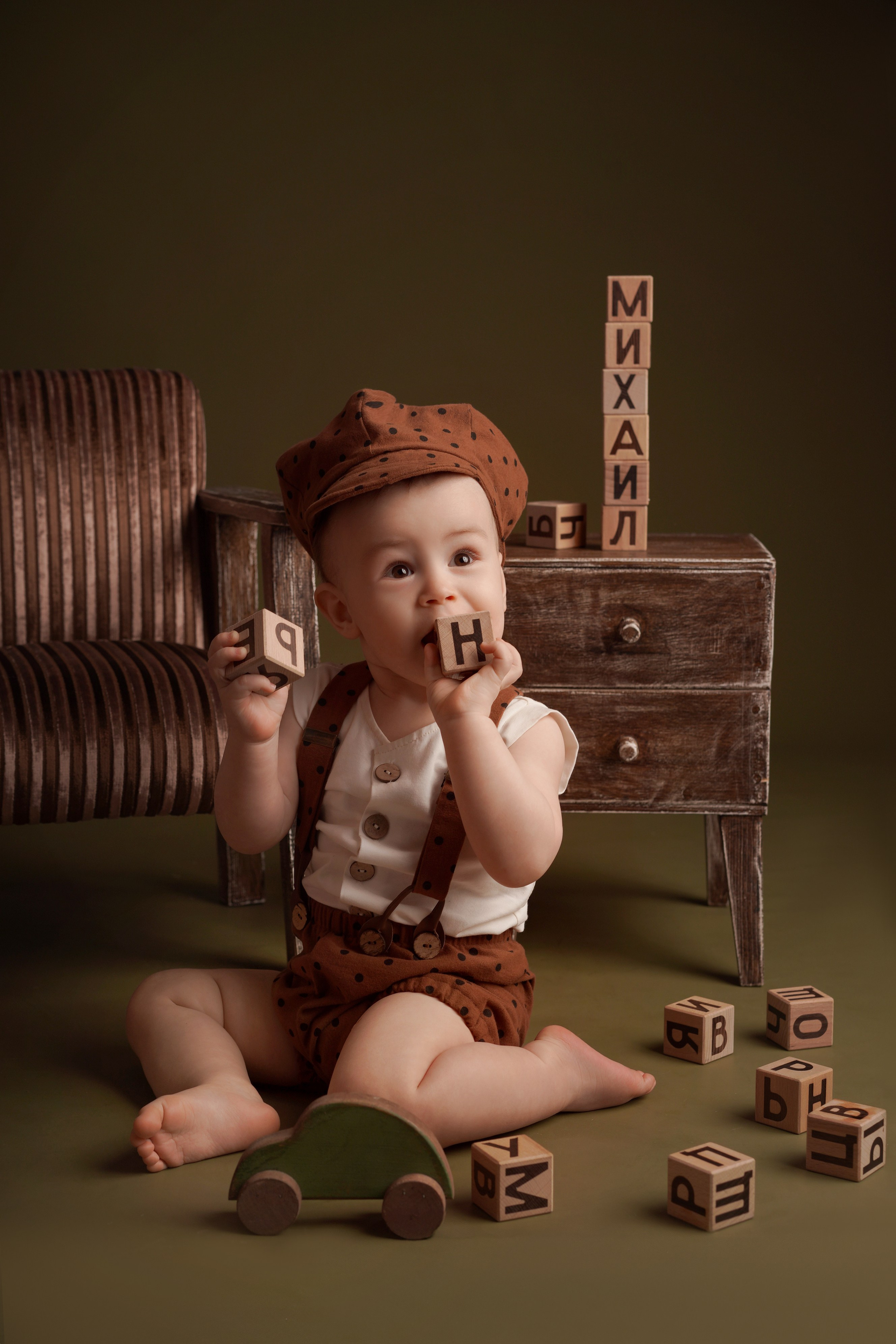 ПЕРВЫЙ ГОДИК МИХАИЛА. Фотограф новорожденных беременных в Тюмени Ткачук Татьяна