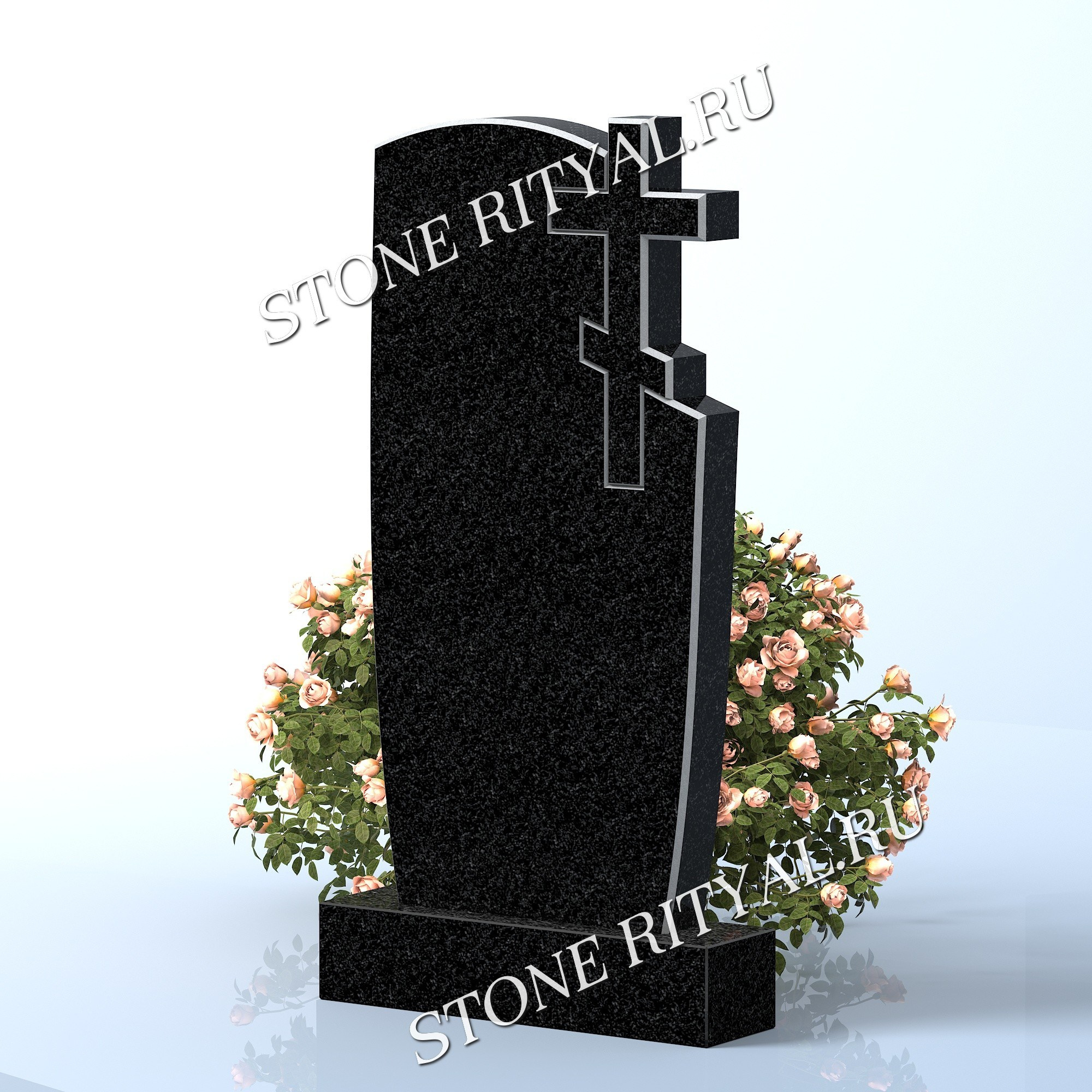 Вертикальные памятники фигурные. Изготовление и установка памятников в Москве и МО