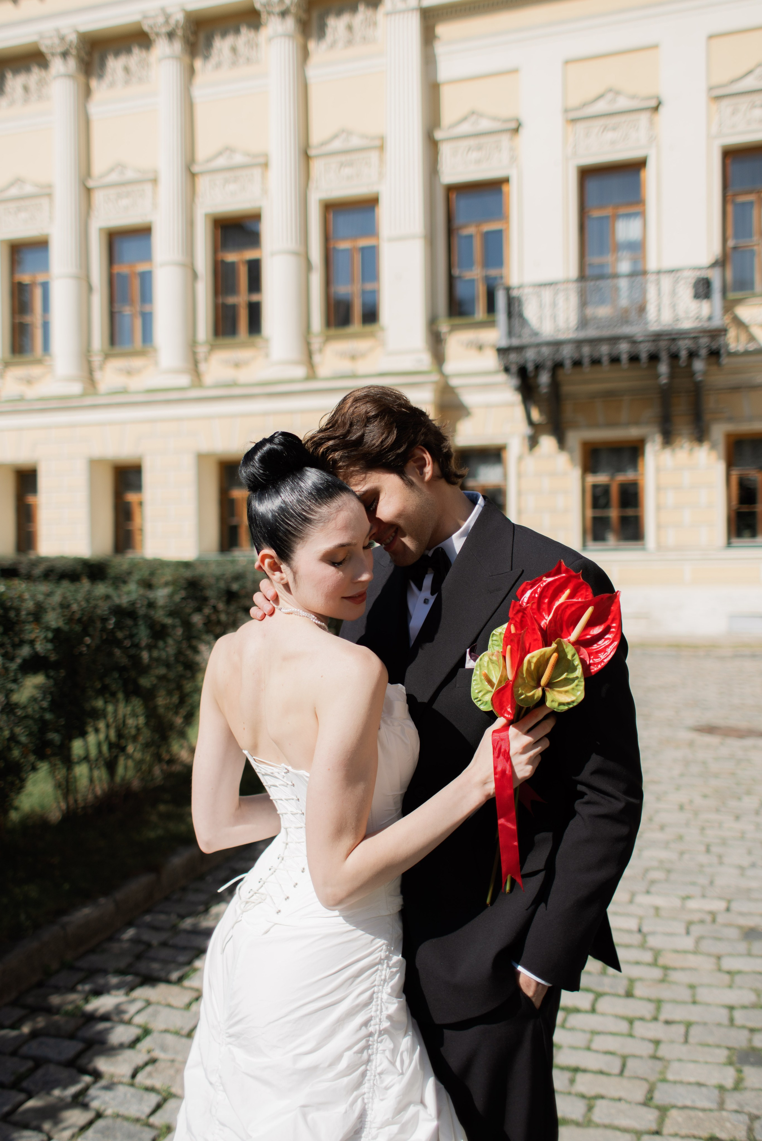 Свадебная церемония, фотосессия в библиотека-читальни А.С. Пушкина