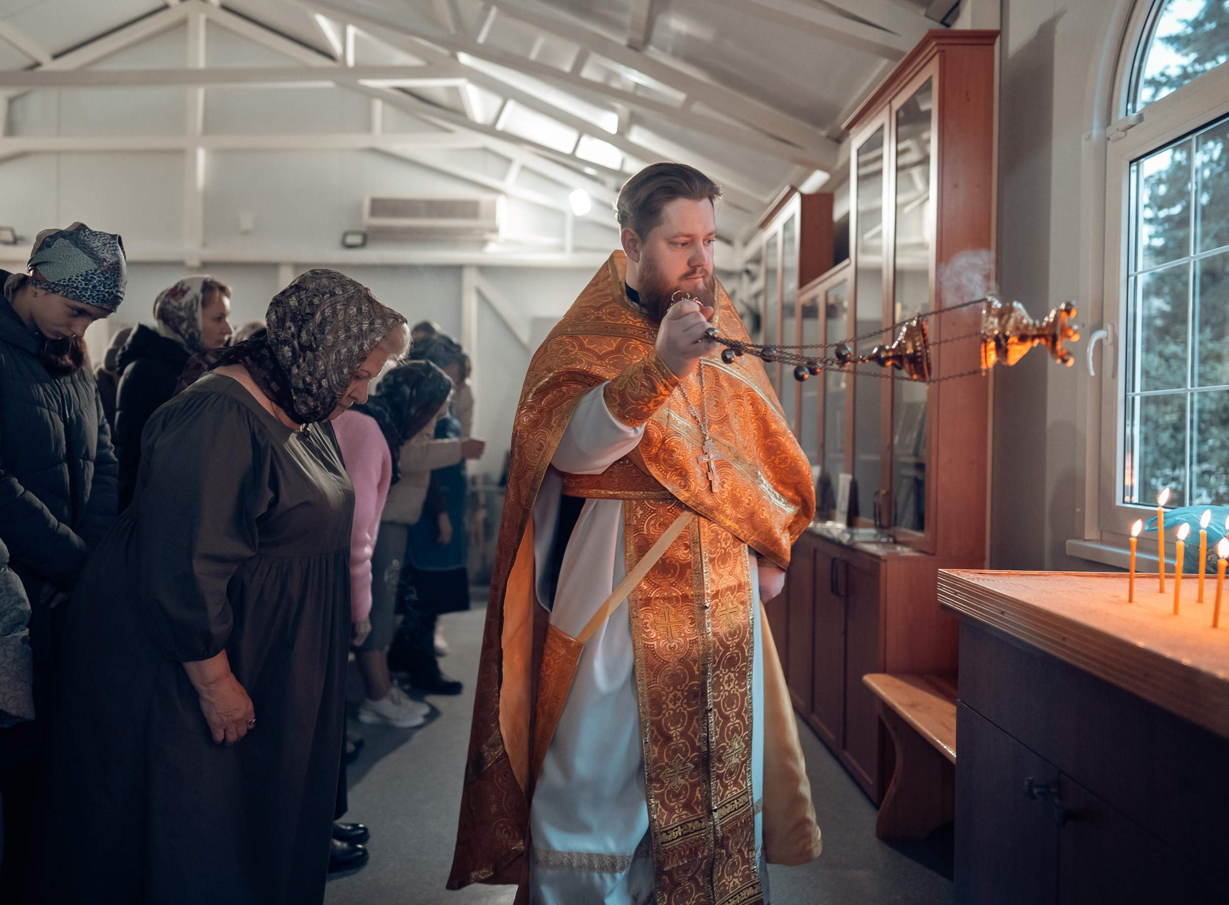 Богослужения в храме Прп.Виталия Александрийского г. Севастополь. Церковный фотограф Севастополь