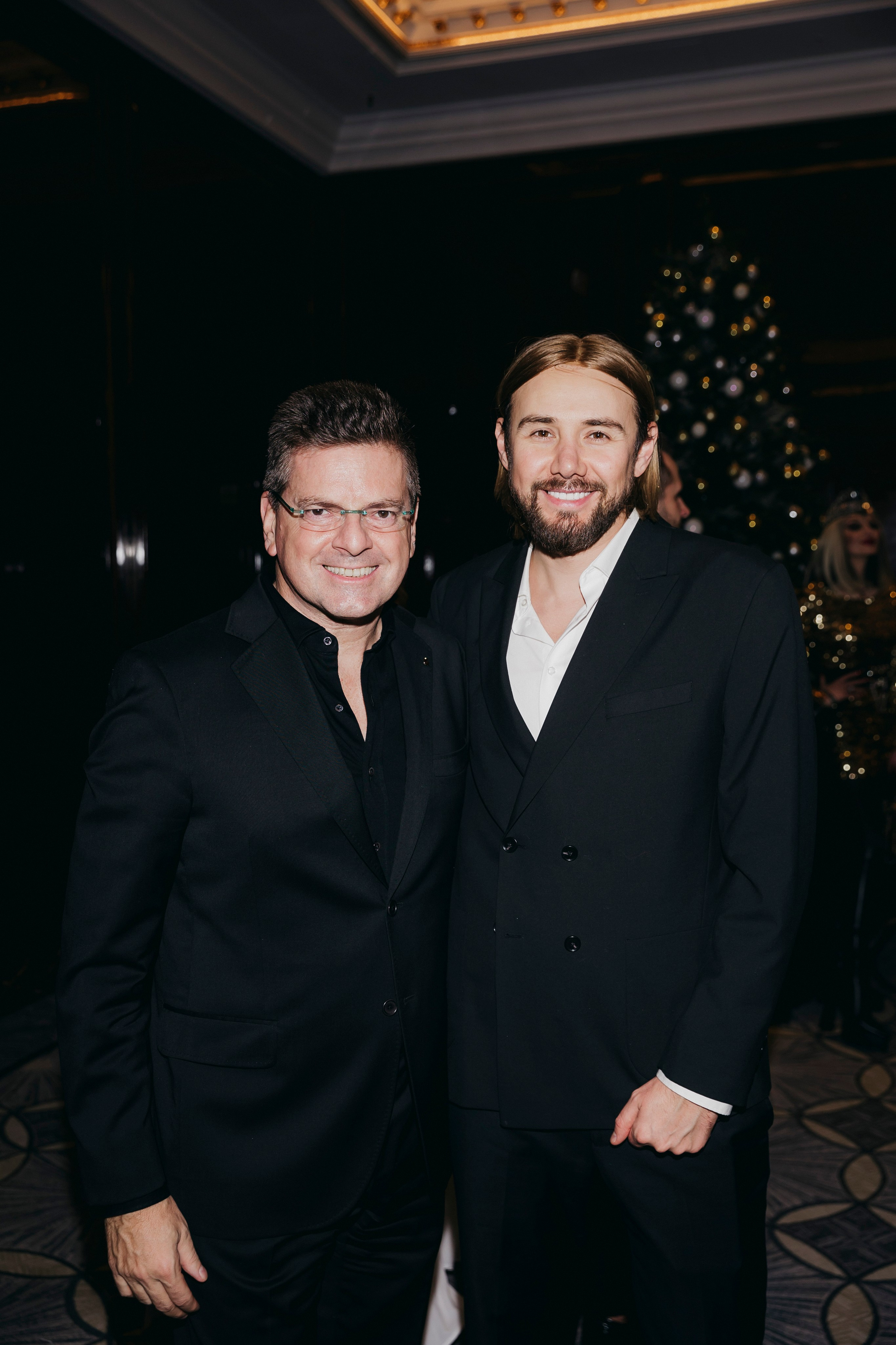 Константин Андрикопулос и Дмитрий Волков на Премии New Year Awards Fashion TV Russia, the Carlton, Moscow