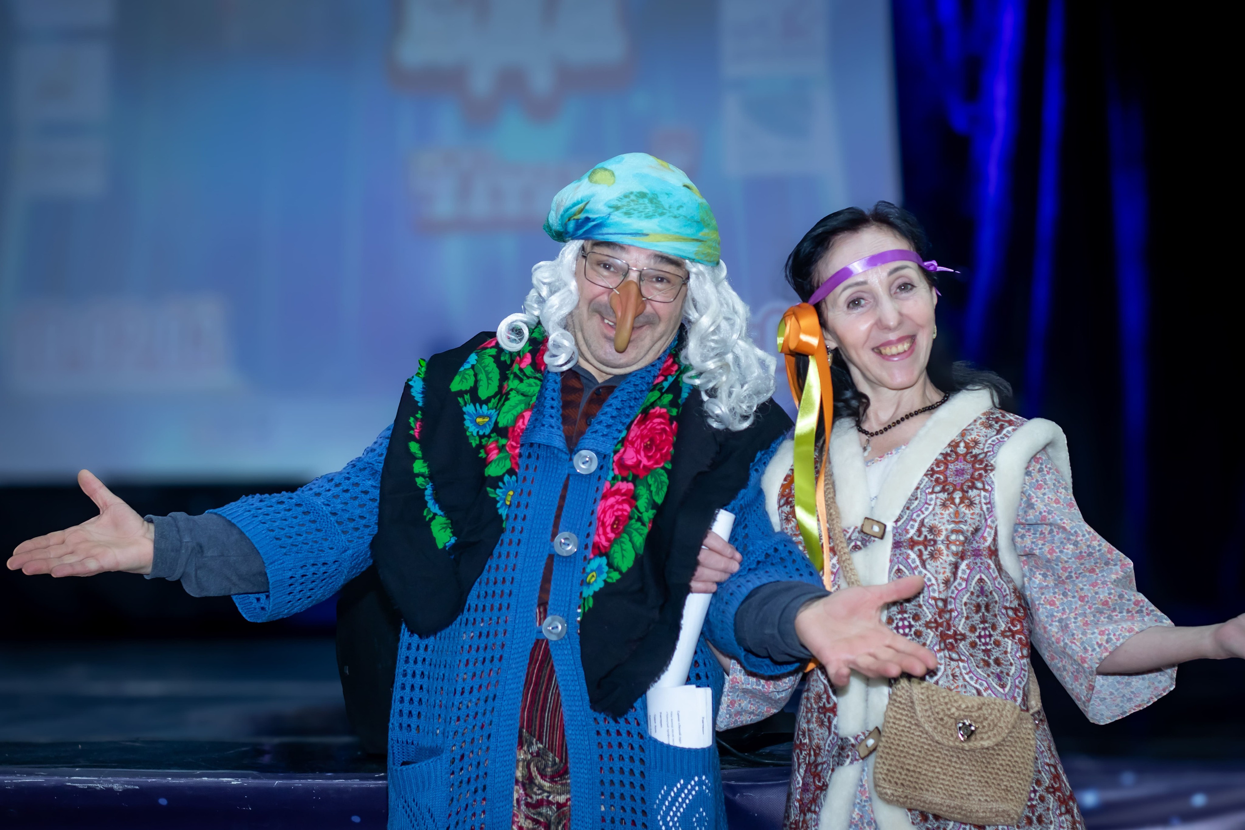 Артисты в сценических костюмах на юбилее Радио «Птица», концерт Москва — репортажный фотограф Карасёва Елена