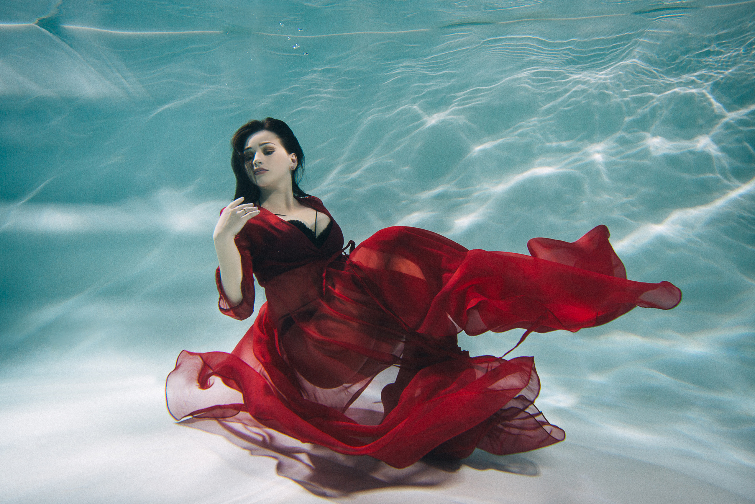 Под водой. Фотограф в Новосибирске Виктория Смирнова