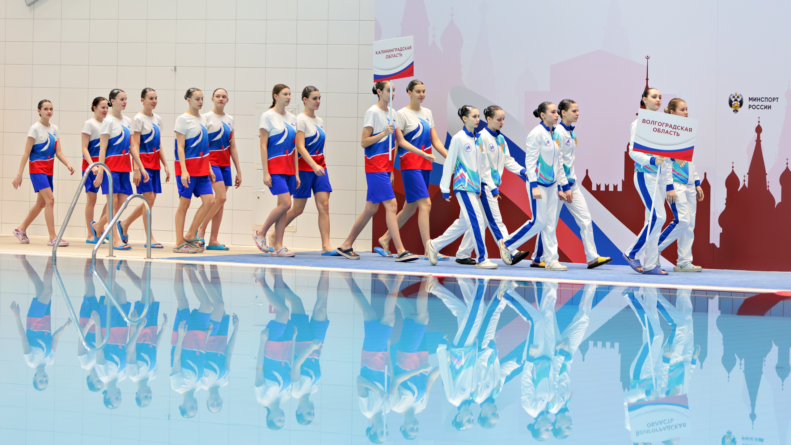 Открытие первенства России по синхронному плаванию. Выпускные альбомы и школьный фотограф в Подольске, Троицке, Щербинке, Москве и Московской области