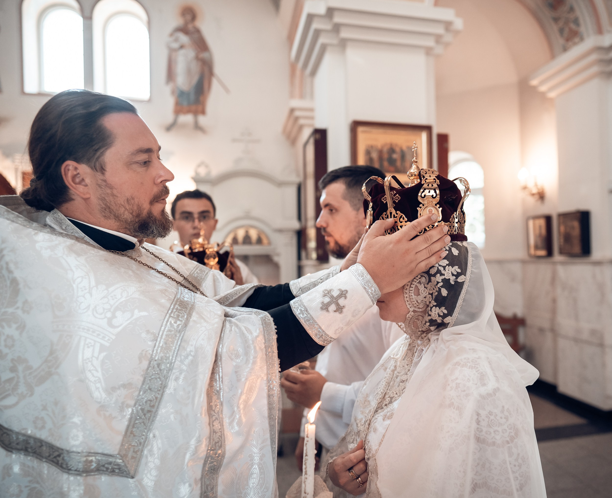 Венчание в храме Вознесения Господня г, Севастополь. Церковный фотограф Севастополь