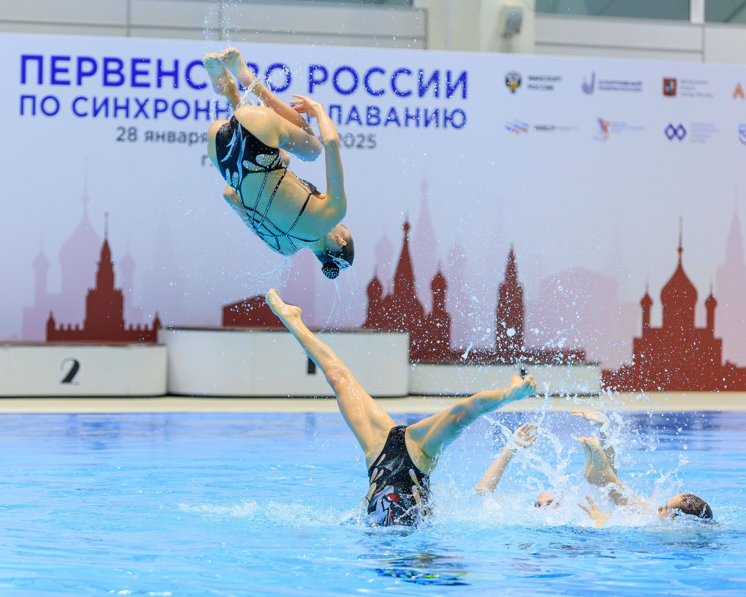 Первенство России по синхронному плаванию группа — произвольная программа. Выпускные альбомы и школьный фотограф в Подольске, Троицке, Щербинке, Москве и Московской области