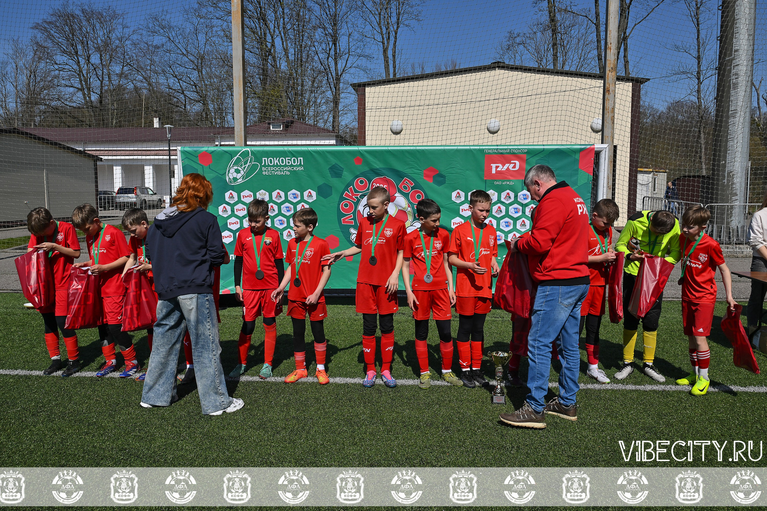 XIX Всероссийского футбольного турнира Локобол 2025 РЖД. VIBECITY.RU Вайб Сити Ру Фоторепортажи Фотоотчеты Калининград
