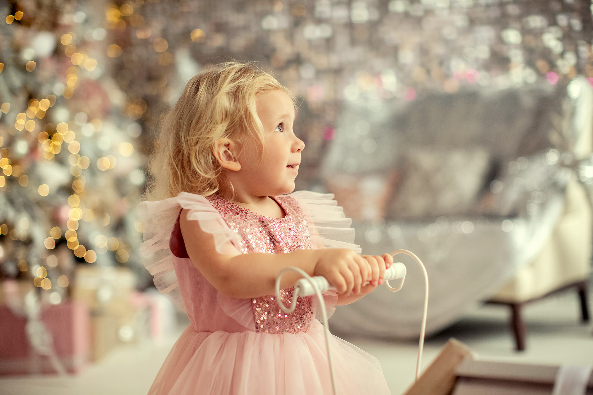Зефирная новогодняя фотосессия трех принцесс. Tatyana Nadezhdina Family photographer