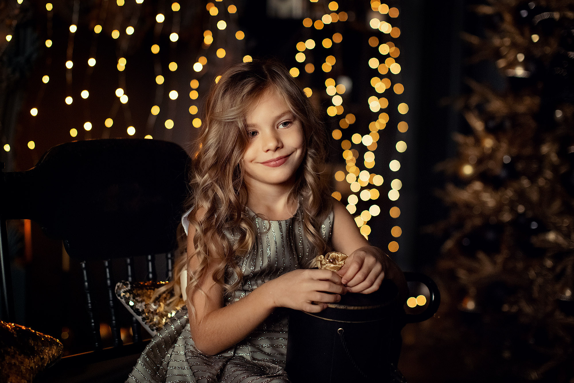 Новогодняя семейная фотосессия в студии. Tatyana Nadezhdina Family photographer