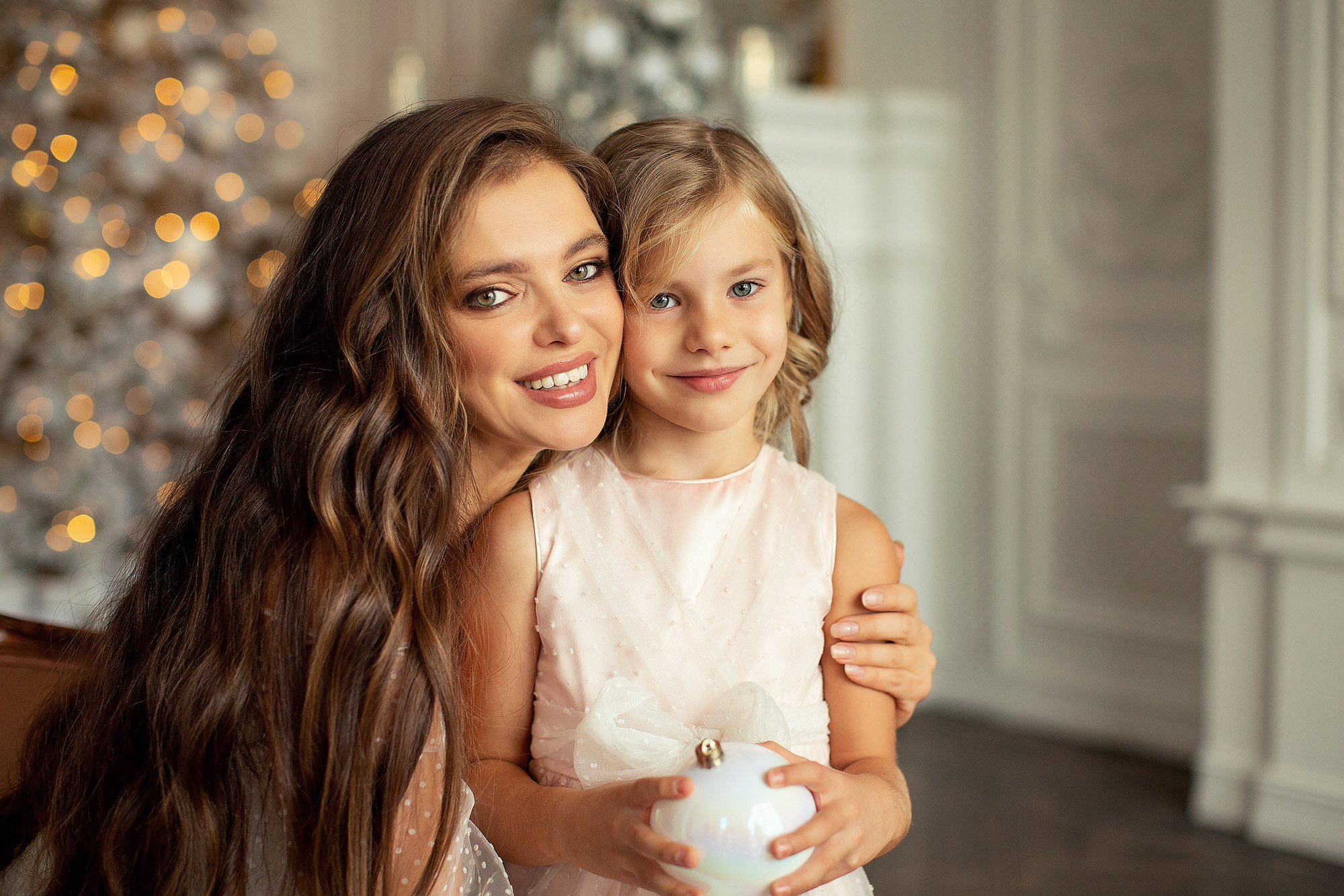 Новогодняя семейная фотосессия в студии. Tatyana Nadezhdina Family photographer