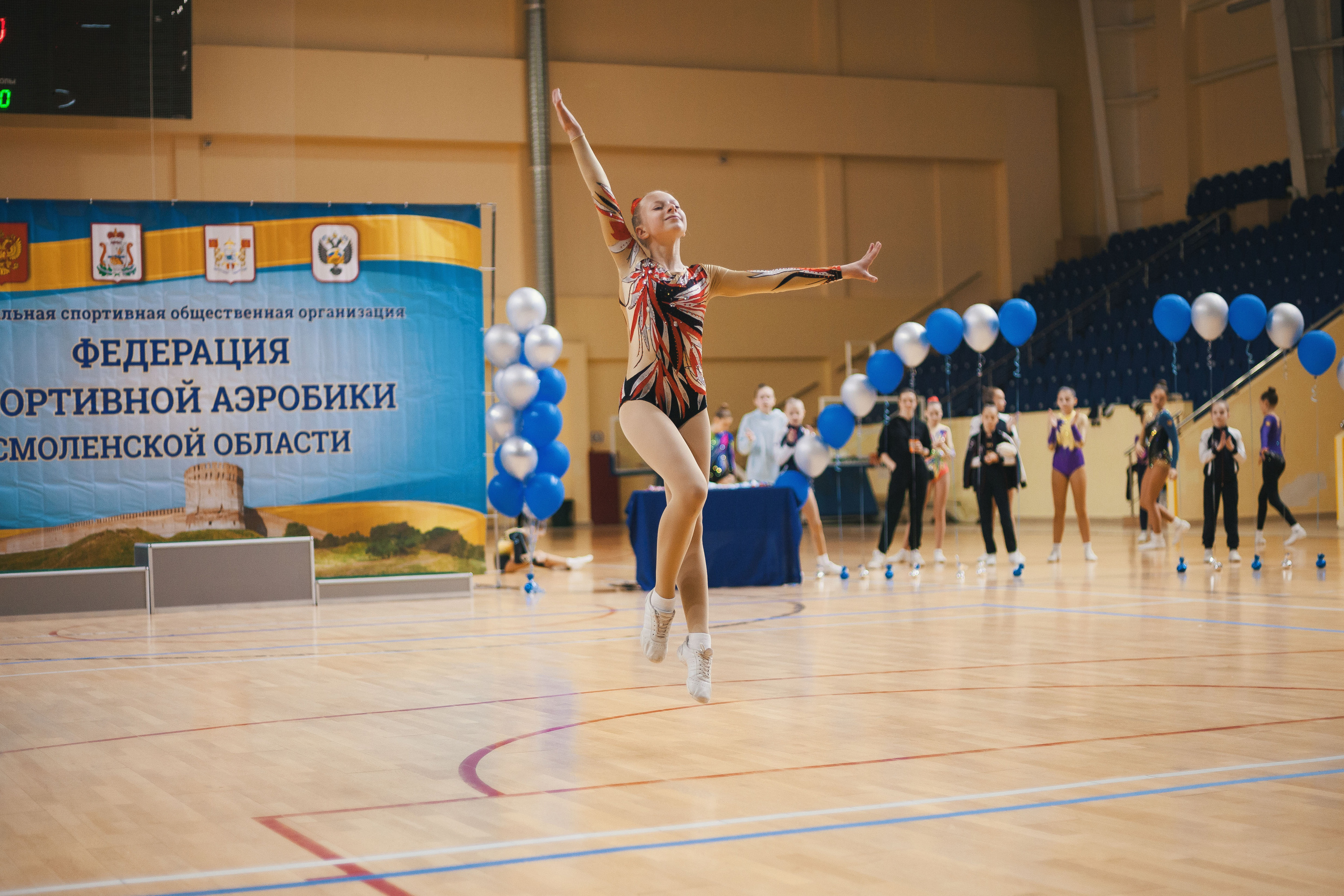 Первенство Смоленска по спортивной аэробике. 26.05.2022 г. Спортивный фотограф Александр Васильев. RG и AGG