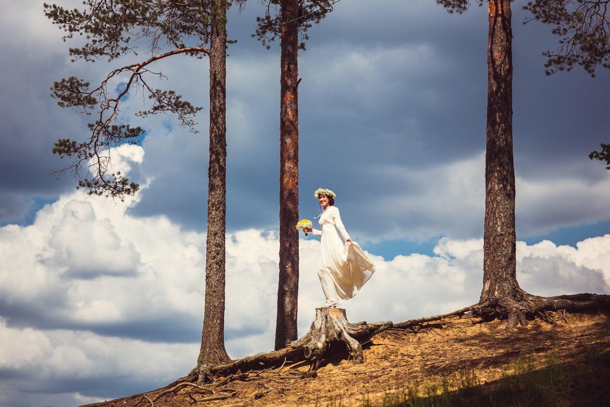Свадьба в стиле «Рустик». Семейный, портретный и свадебный фотограф в Санкт-Петербурге и Москве