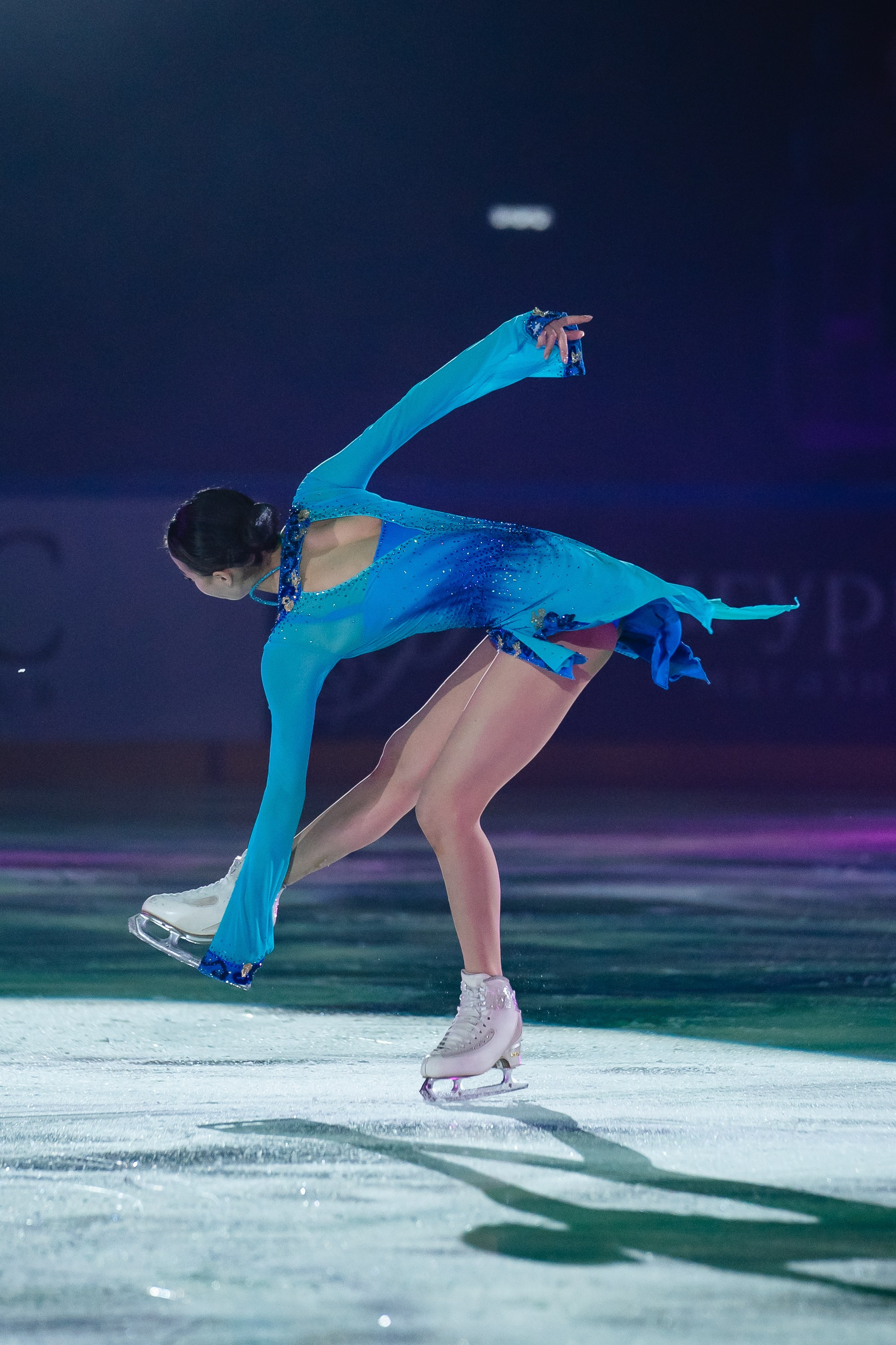 Шоу «Чемпионы на льду» в Новосибирске. Воробьева Ксения — Спортивный и танцевальный фотограф Новосибирск
