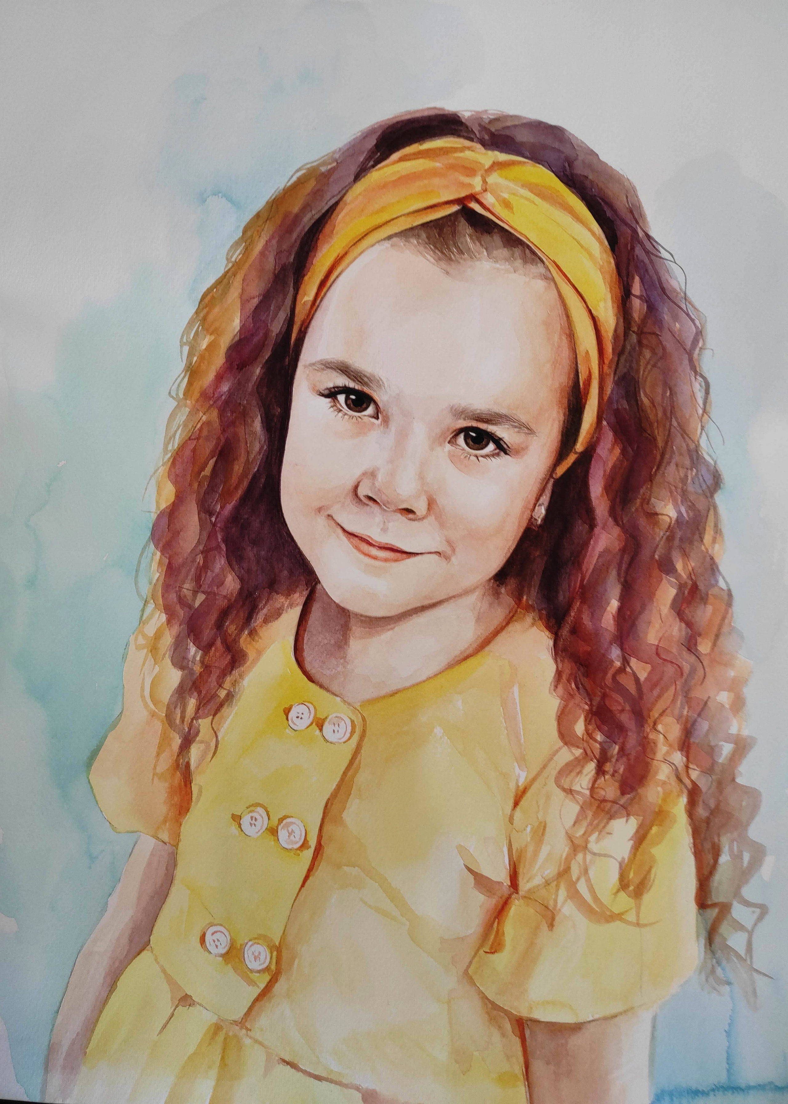 Бумага, акварель 40x50