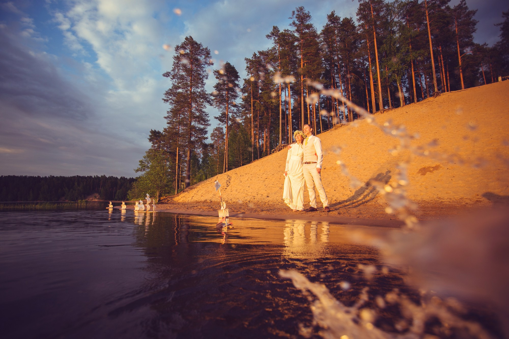 Свадьба в стиле «Рустик». Семейный, портретный и свадебный фотограф в Санкт-Петербурге и Москве