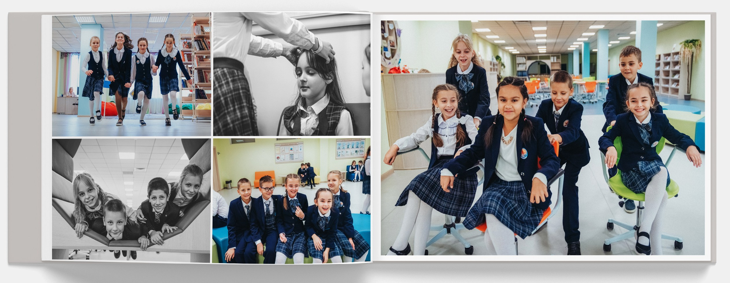 Выпускные альбомы для школ. Семейный и детский фотограф Марина Тувиста в Санкт-Петербурге