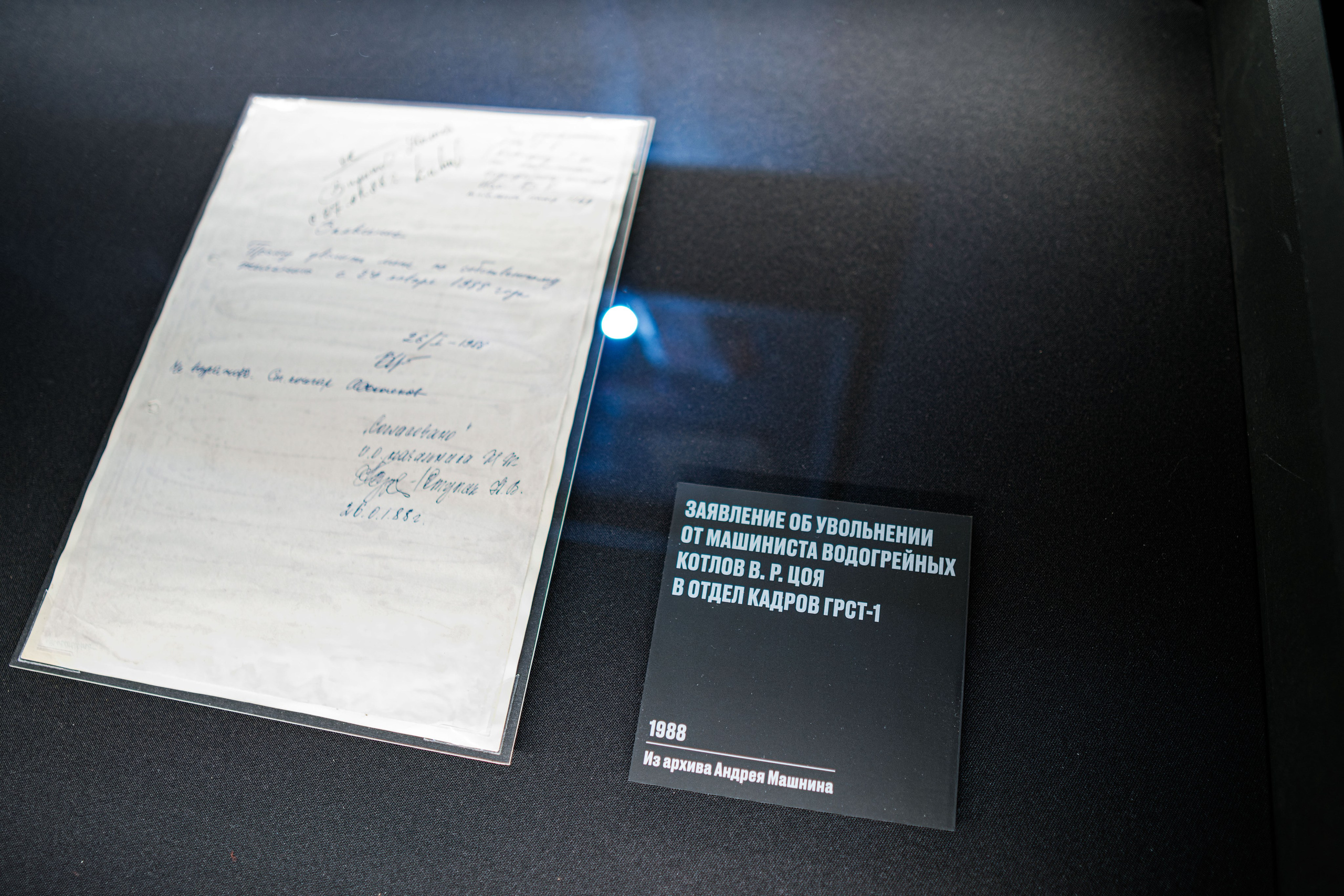 «Виктор Цой. Легенда» Выставка-байопик. Фотограф Балаев Михаил