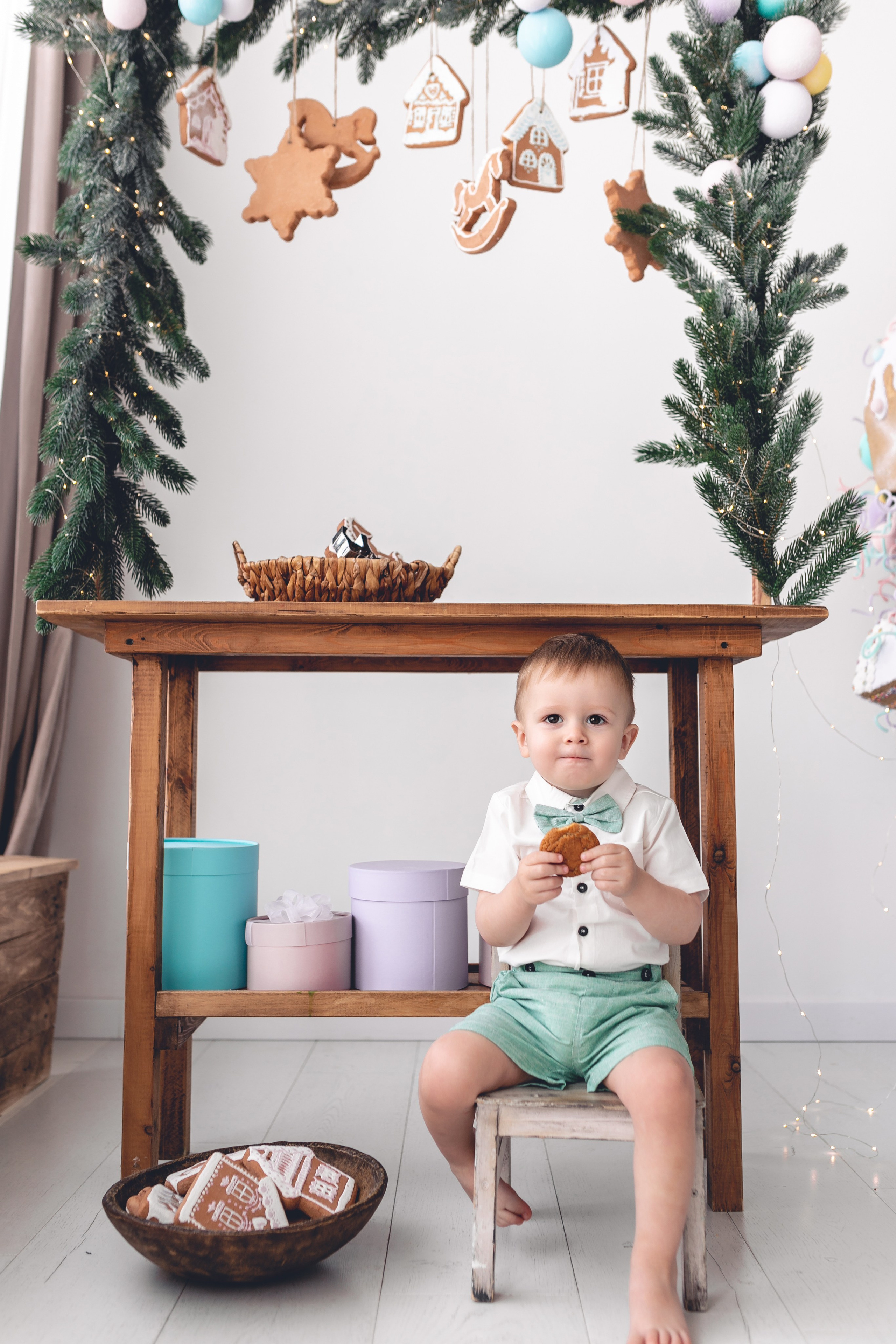 Новогодние съемки. Фотограф новорожденных в г. Барнаул Ренпенинг Катерина