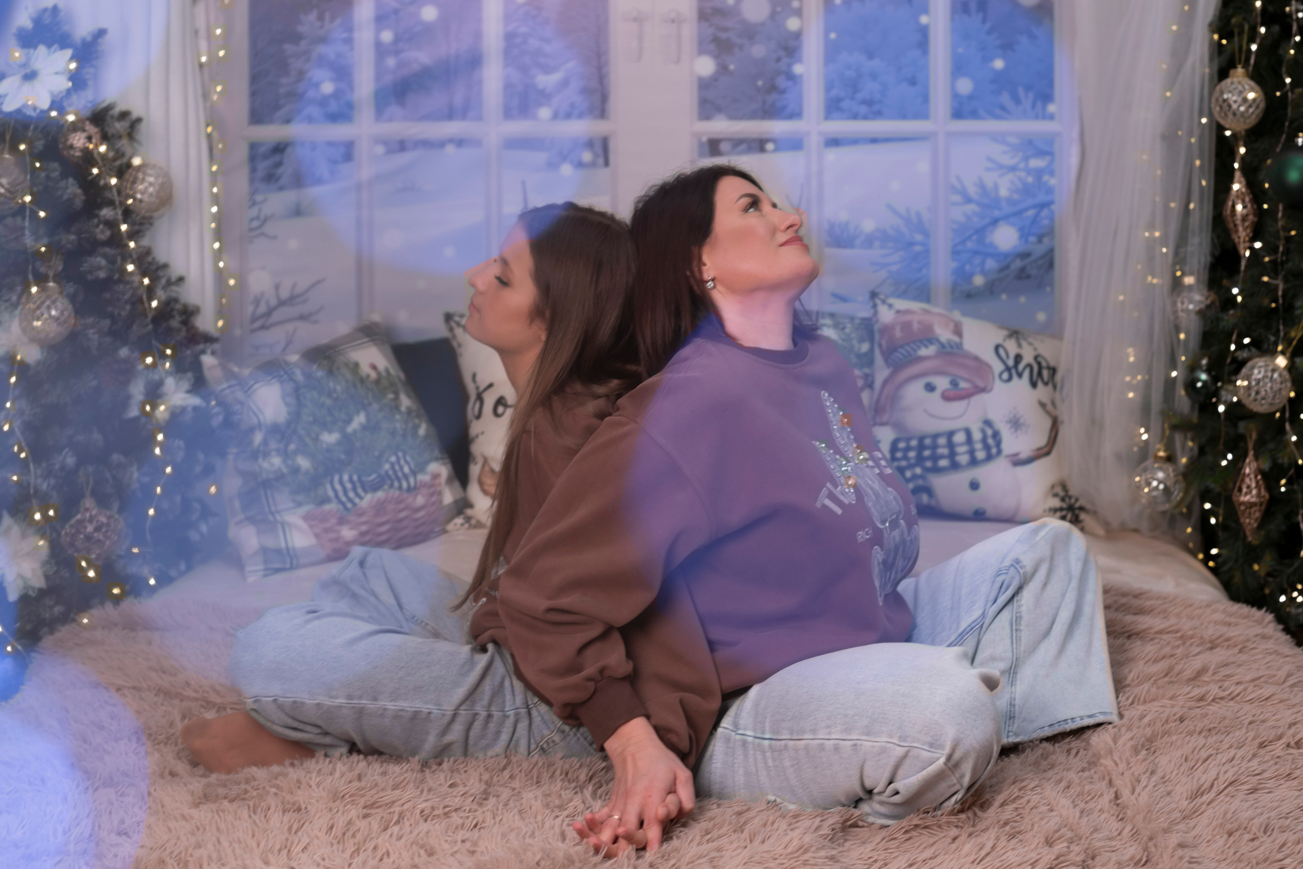 Новогодняя фотосессия для Нины и Катюши. Главная