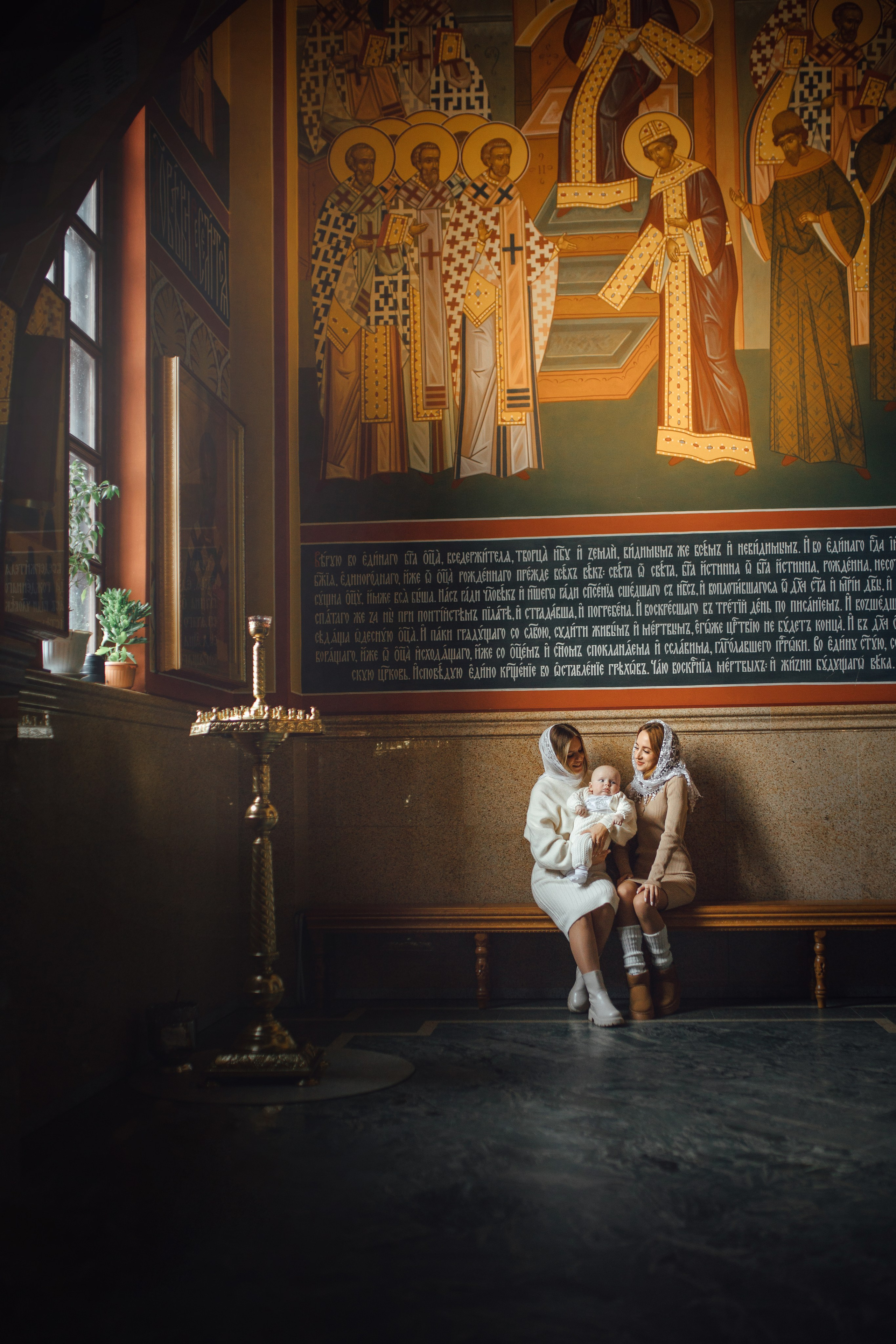 Таинство крещения Ярослава, храм Рождества Христова, Стиклево