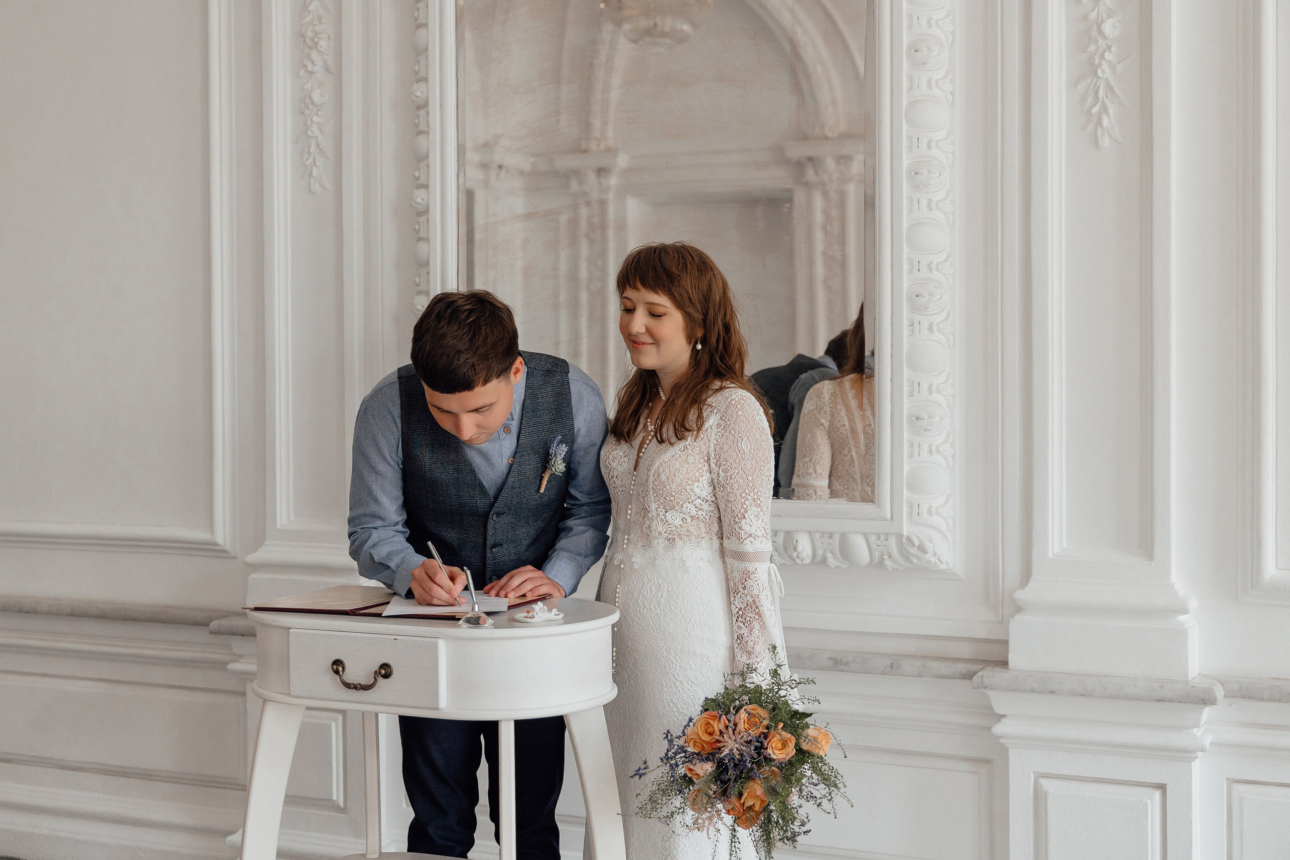 свадебная фотосессия особняк спиридонова