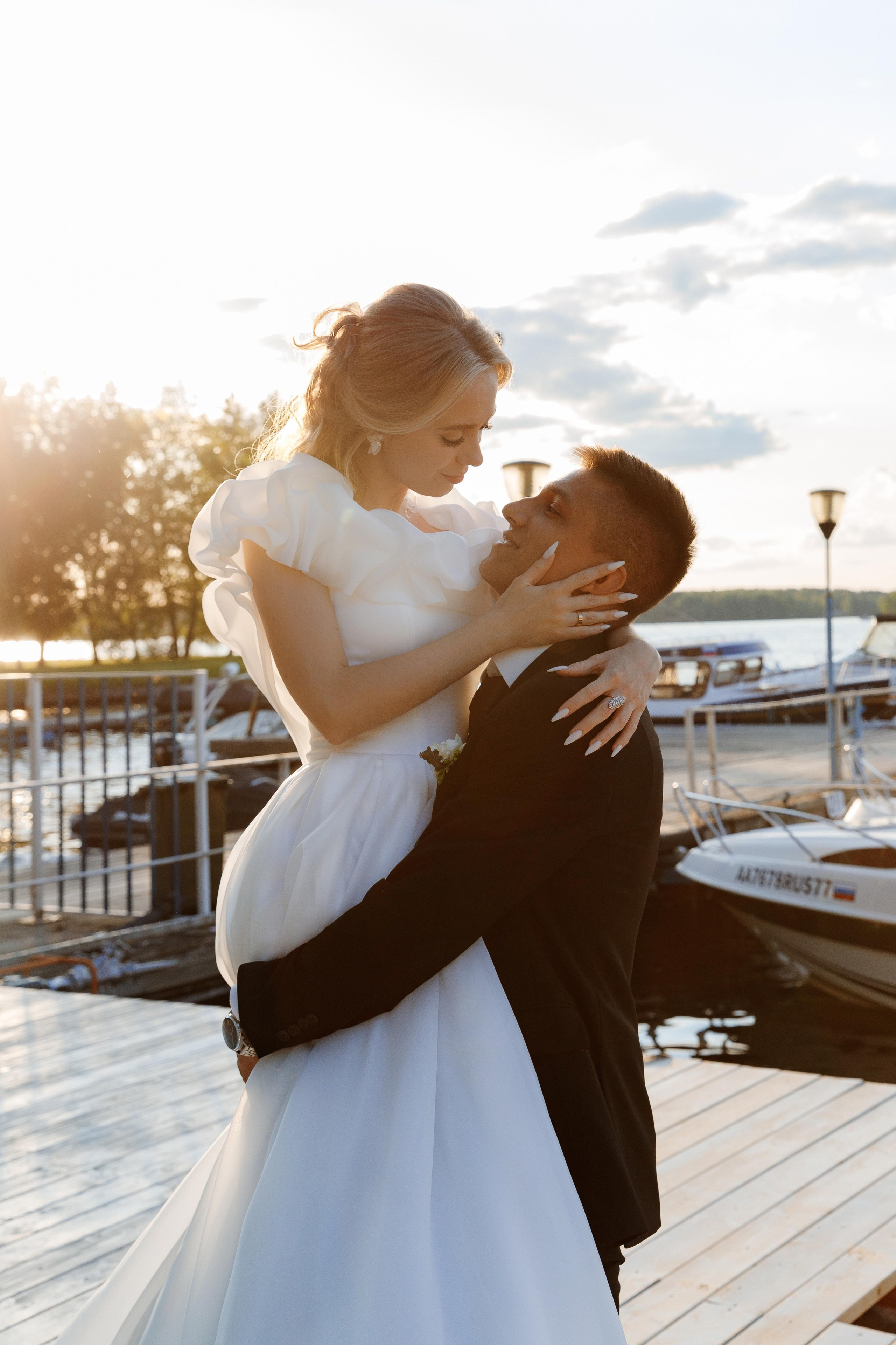 Фотосъемка свадьбы в загородном клубе Портофино. Фотограф Александра Сыщенко