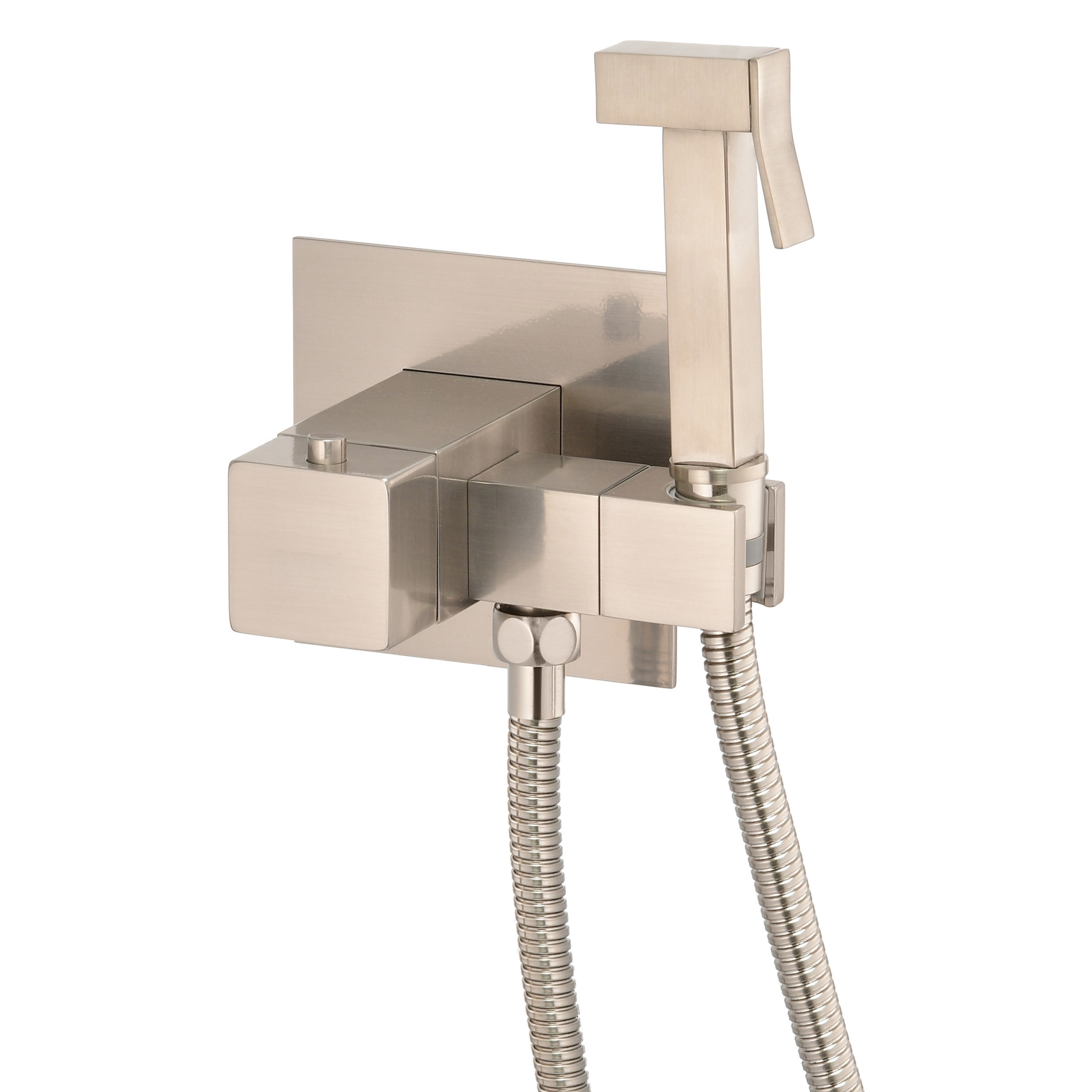 Сатиновый настенный гигиенический душ