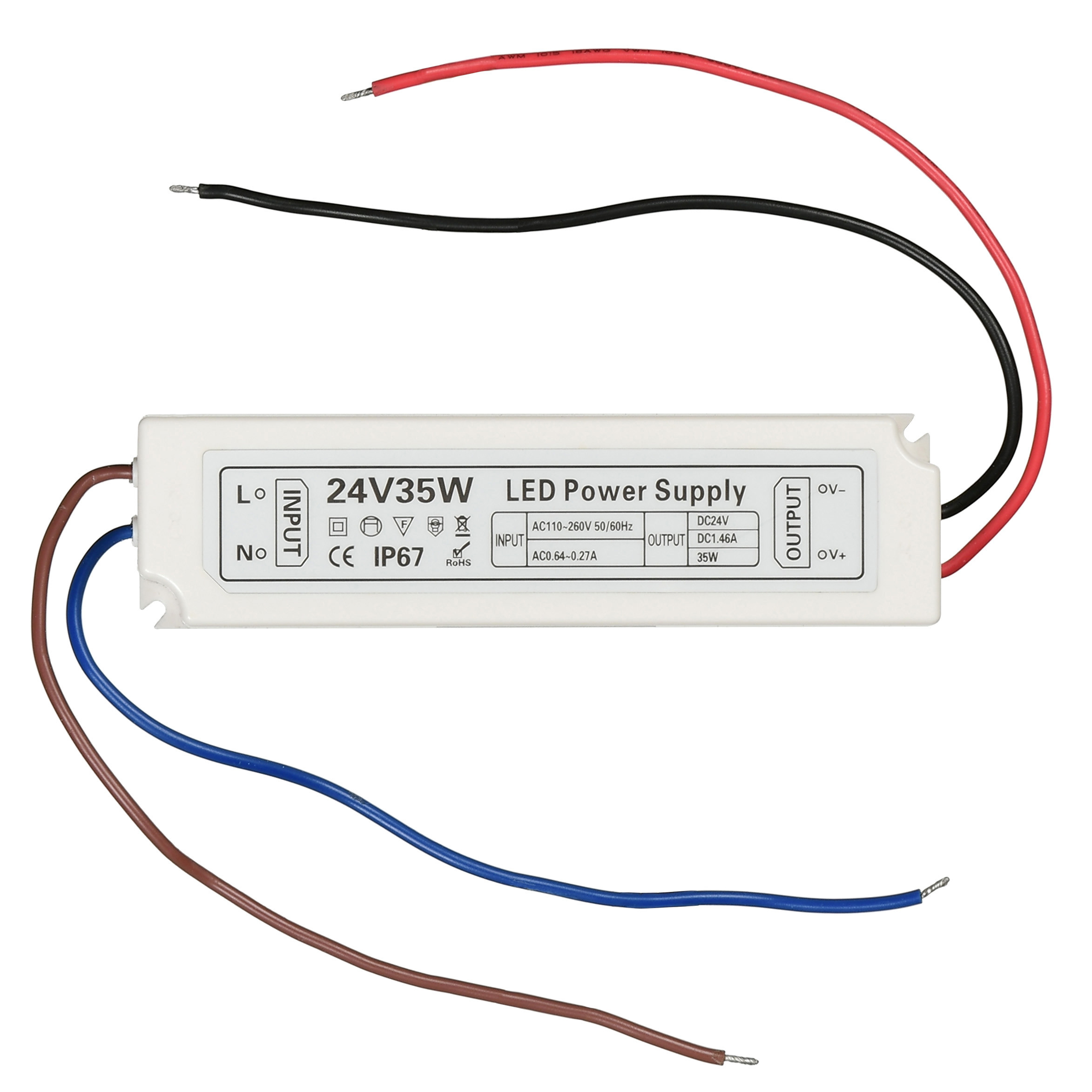 Блок питания с проводами