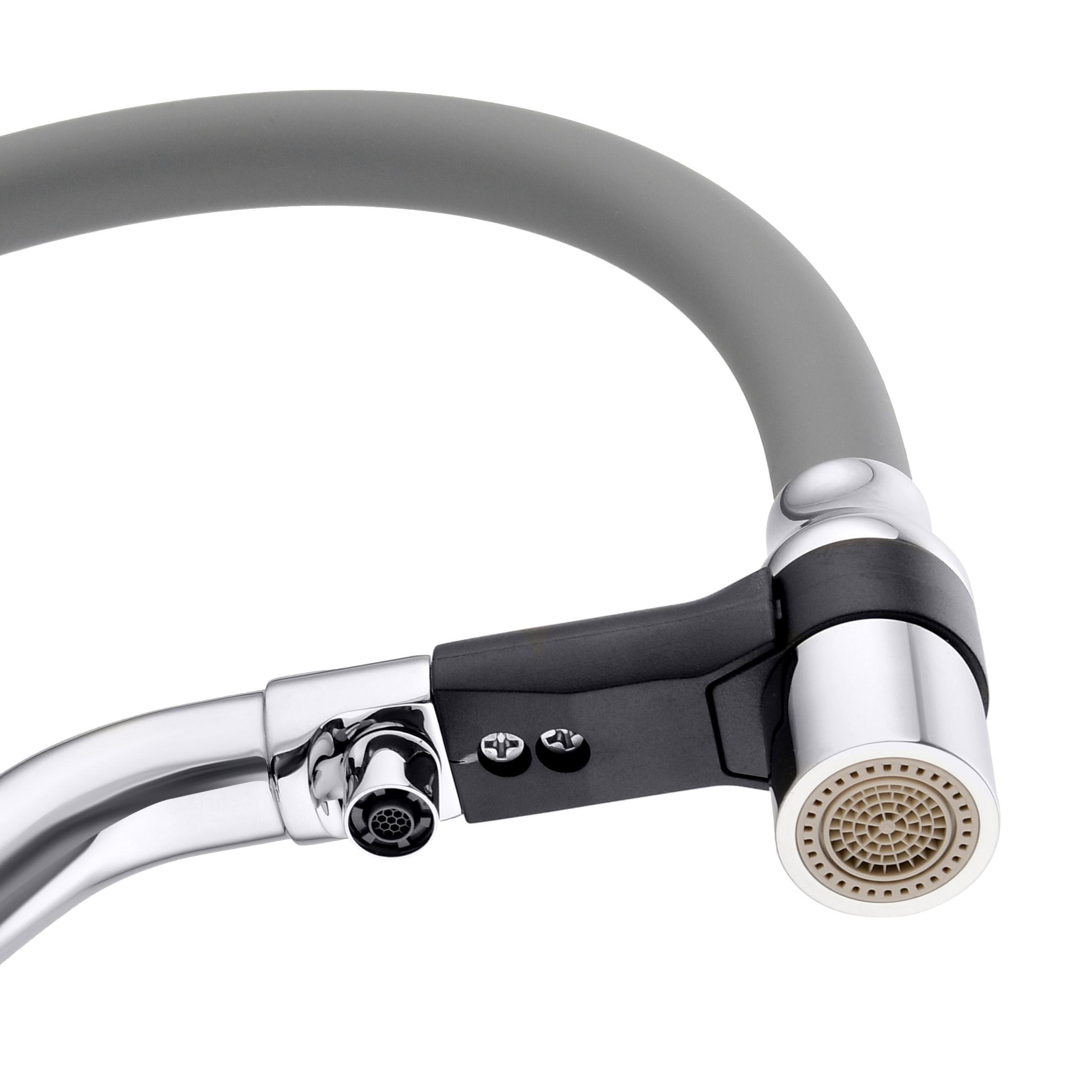 смеситель frap для кухни с гибким изливом