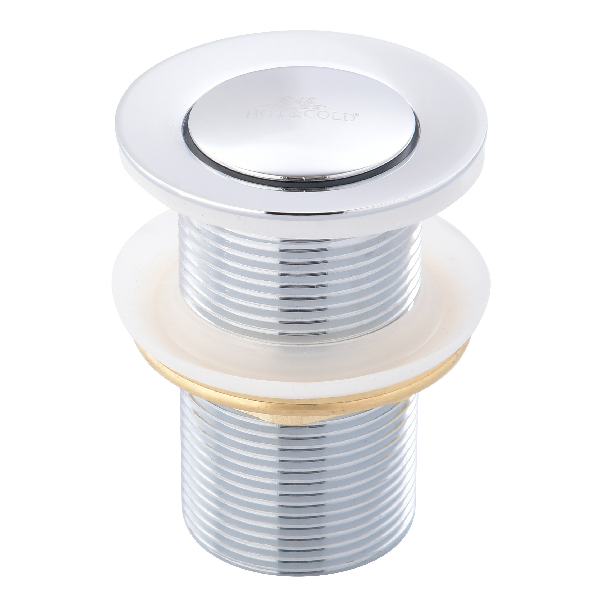 клапан донный белый