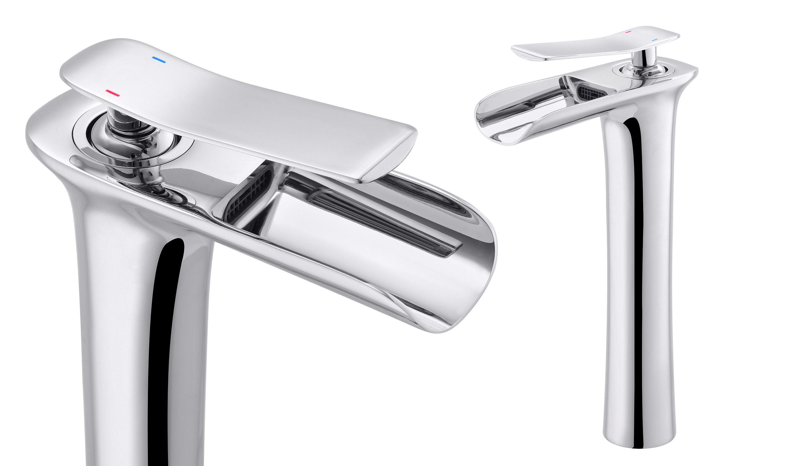 Глянцевый смеситель