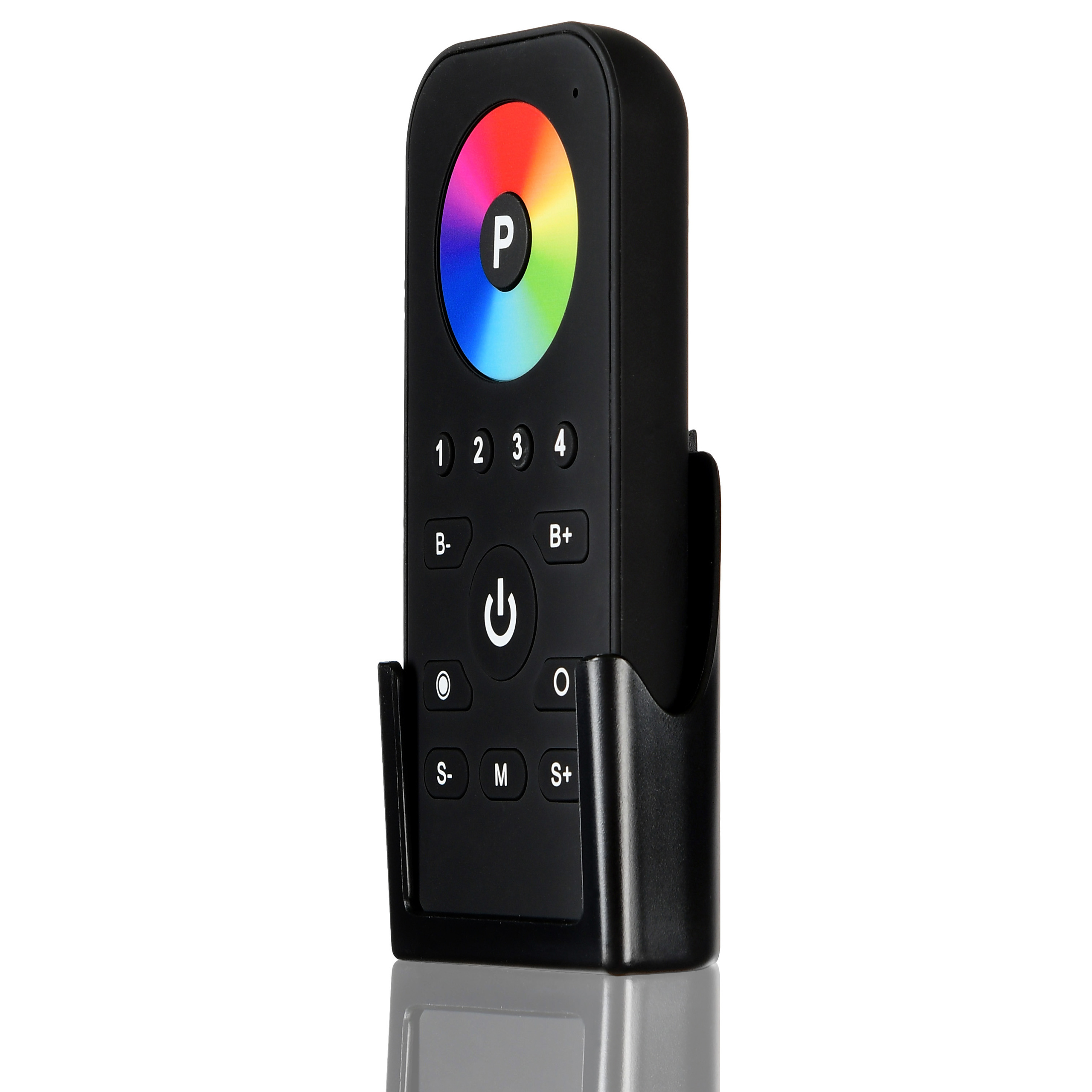 Чёрный пульт для светодиодного светильника