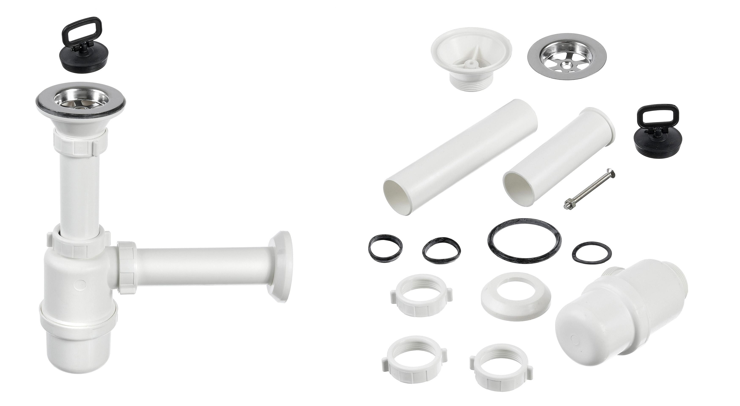 Сифон белый