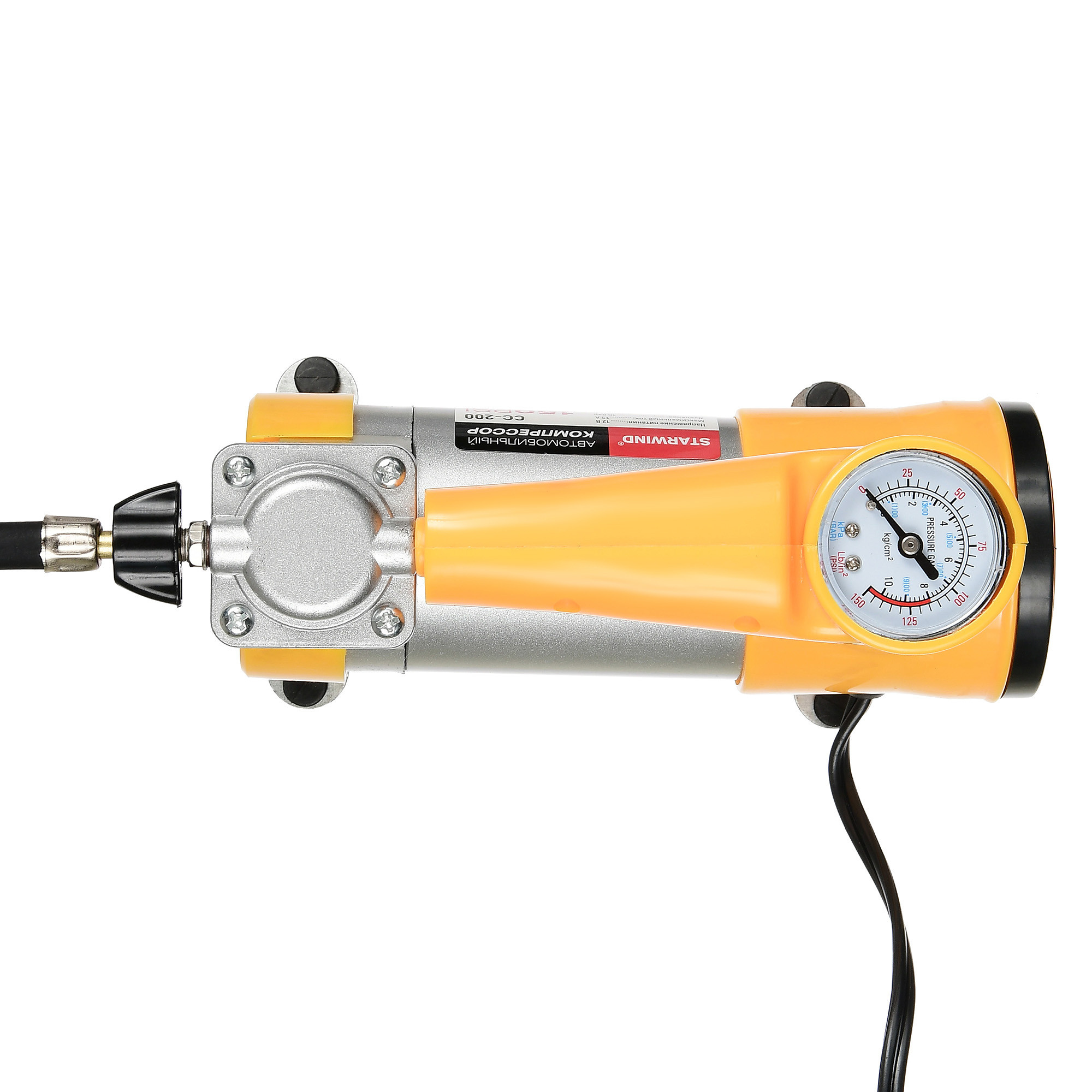 Насос для подкачки колёс автомобиля