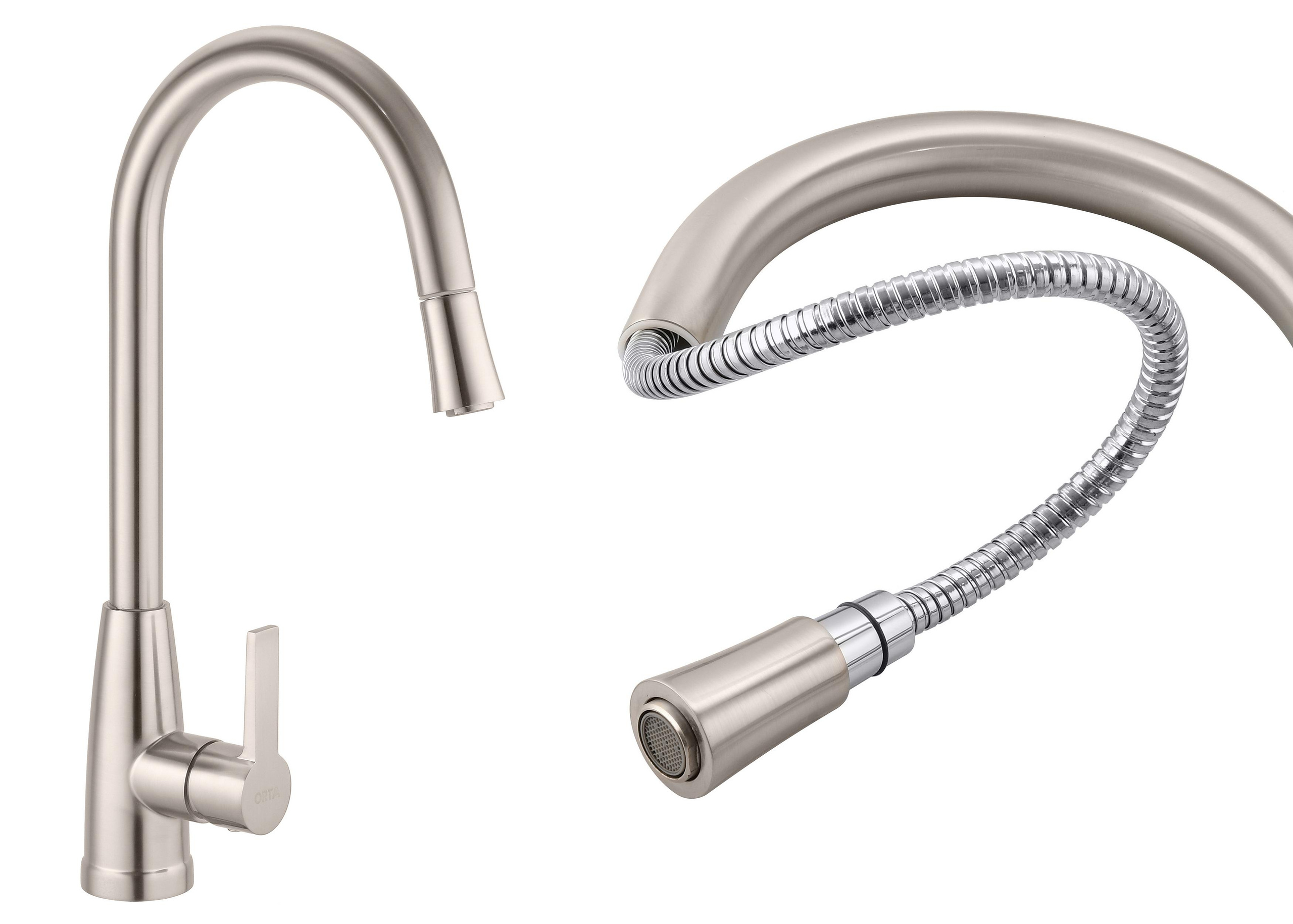 Смеситель с гибким шлангом