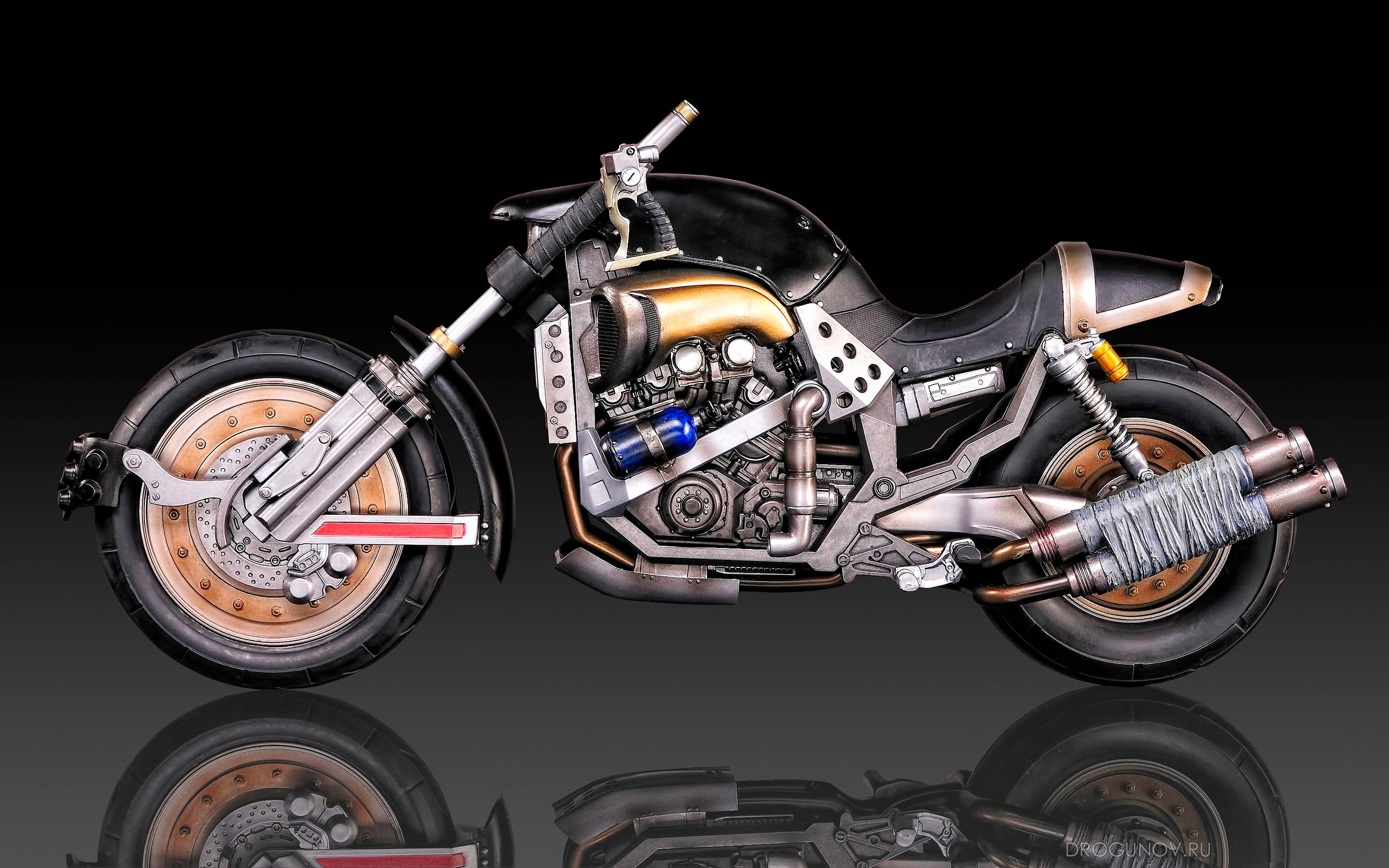 мотоцикл Hardy Daytona из видеоигры Final Fantasy VII