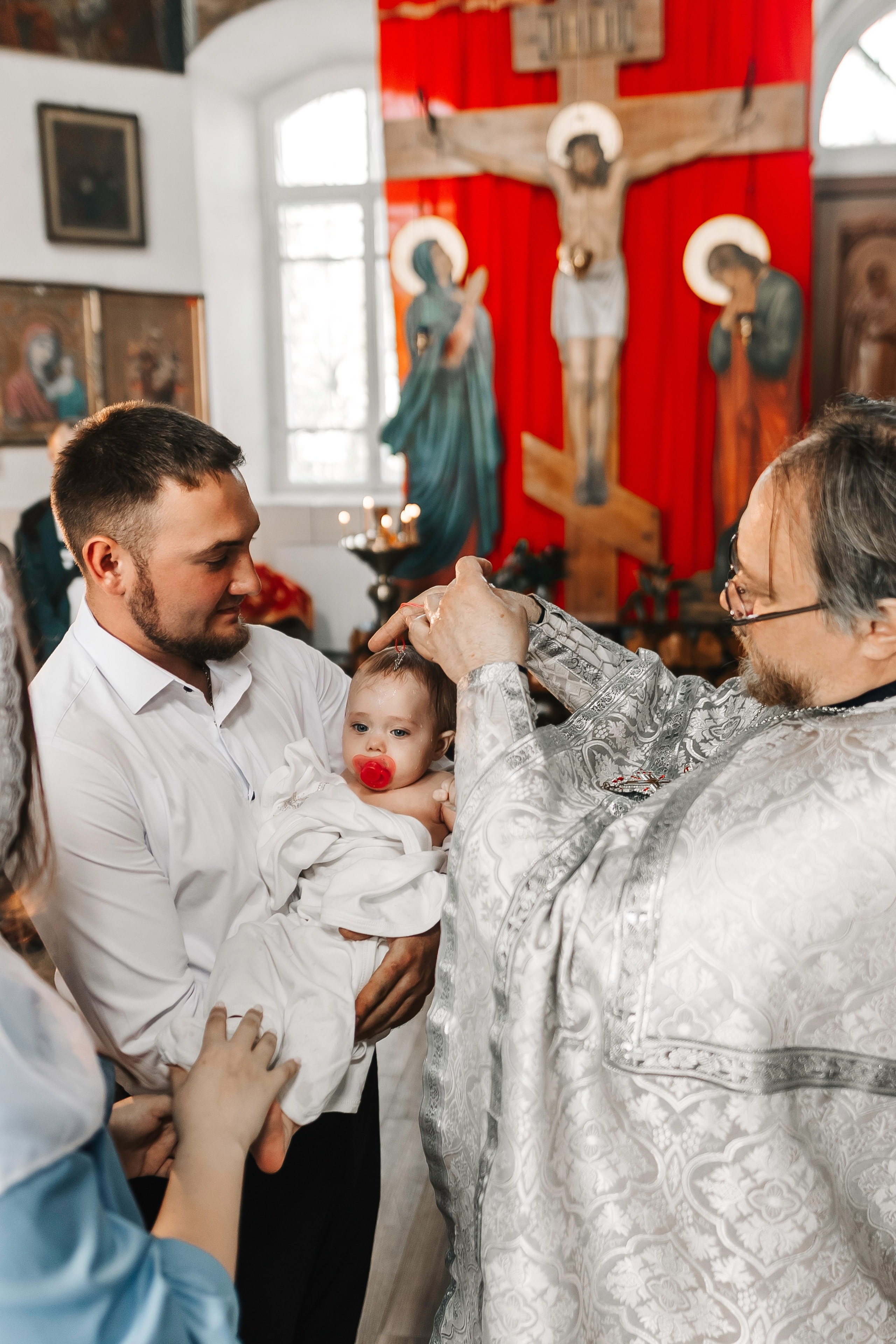 Таинство Крещения Карины). Фотограф Мошкина Анастасия