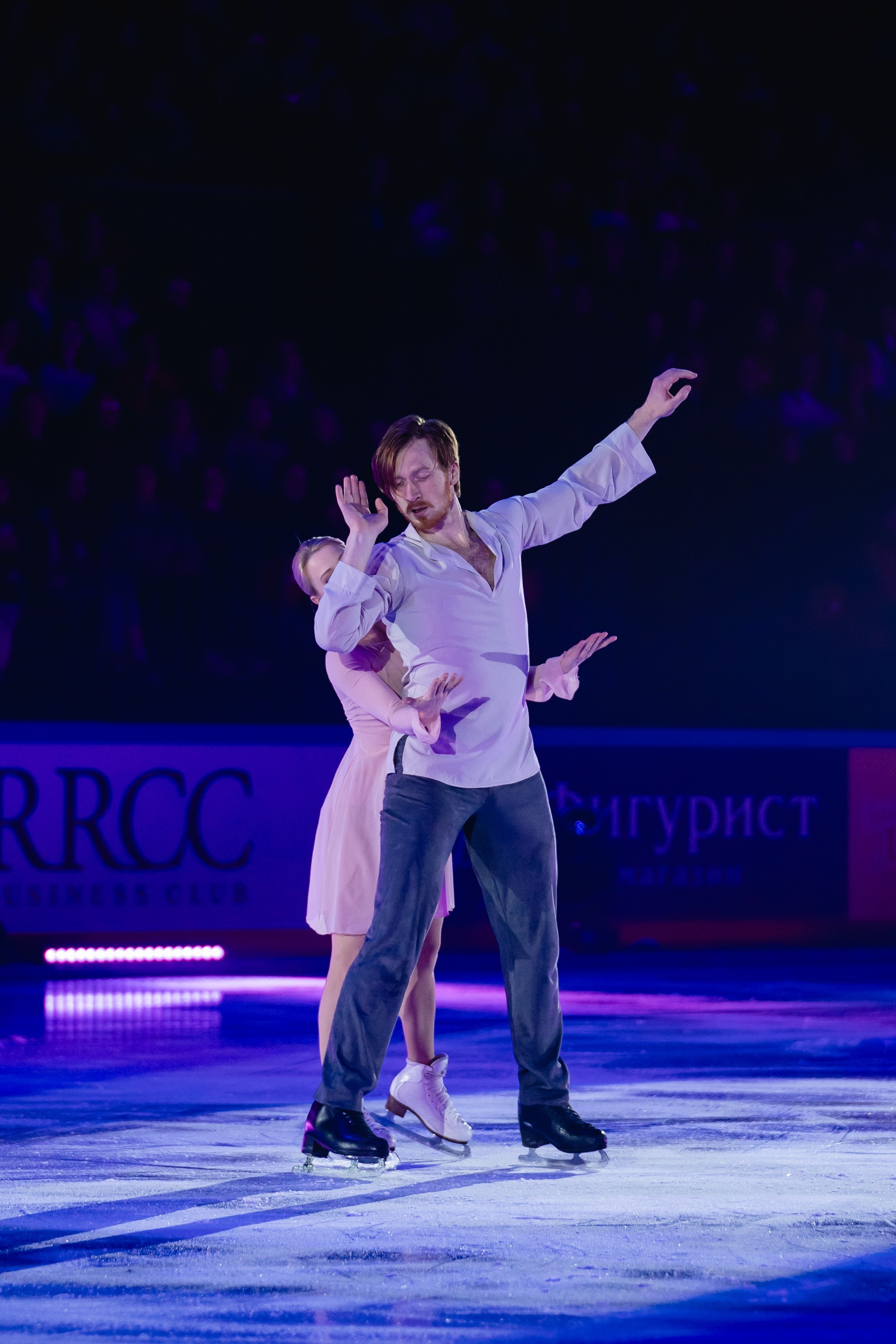 Шоу «Чемпионы на льду» в Новосибирске. Воробьева Ксения — Спортивный и танцевальный фотограф Новосибирск