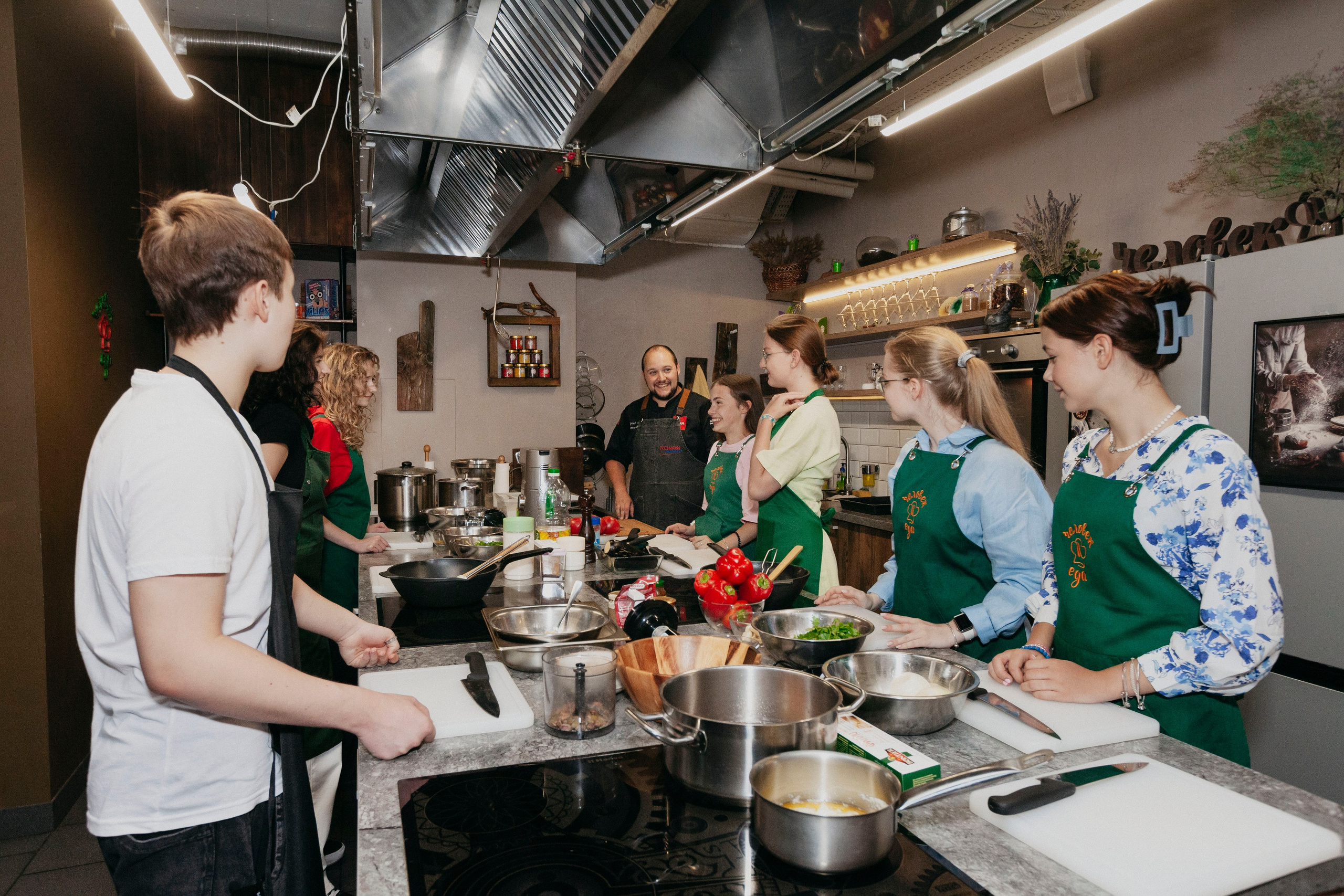 Кулинарный МК студии «ЧЕЛОВЕК И ЕДА». Stanislav Baryshev — People. Emotions. Atmosphere